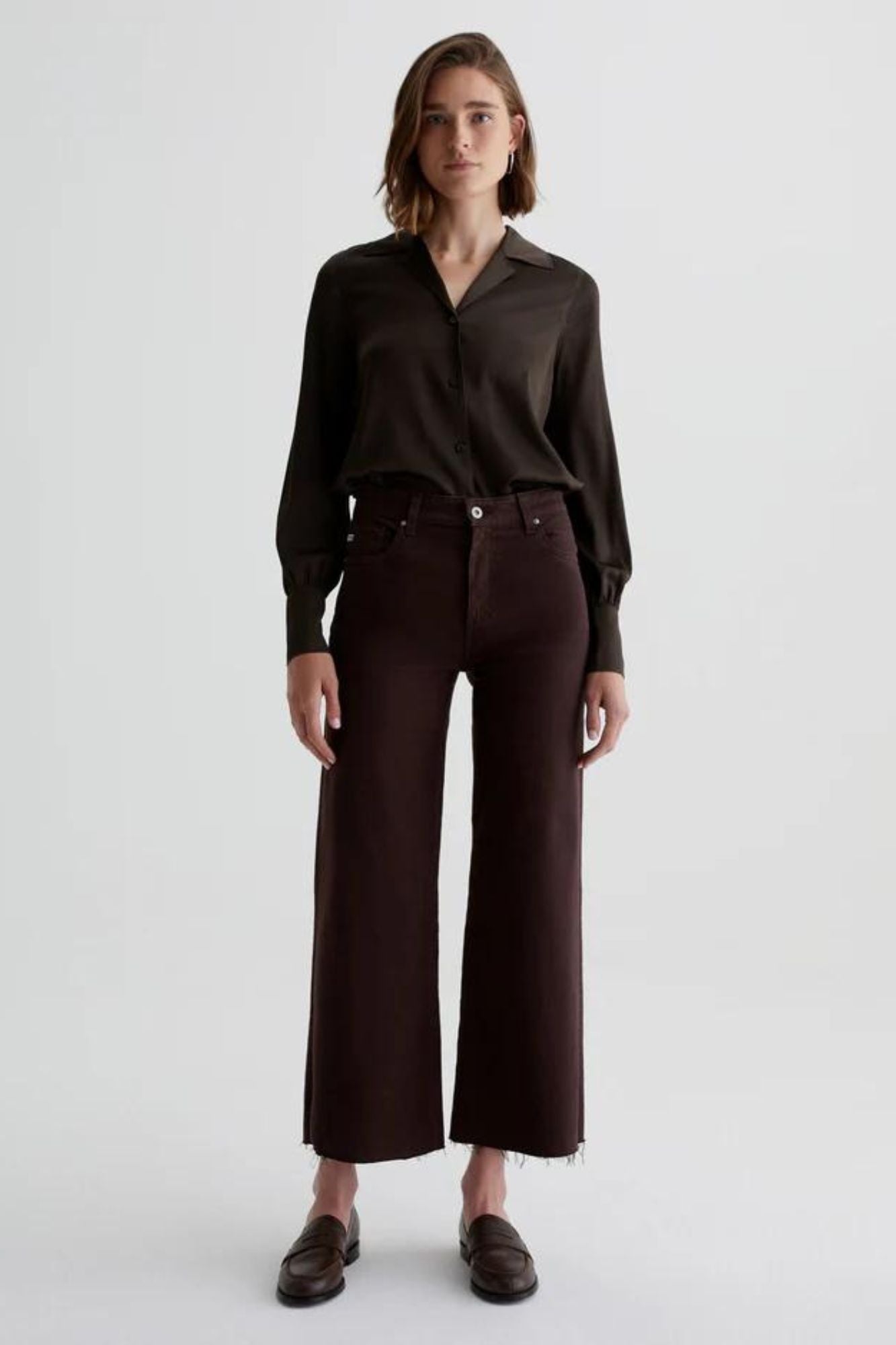 Saige Wide Leg Crop