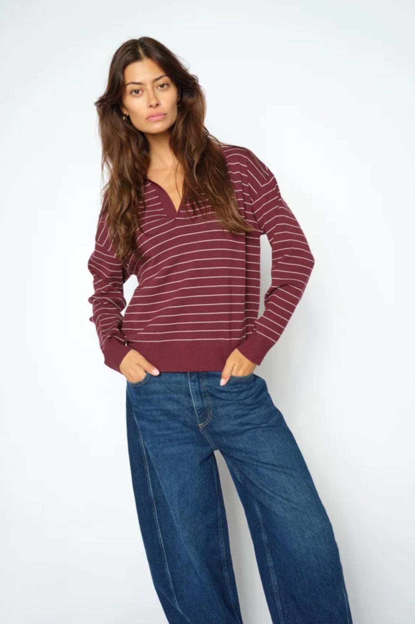 Aliz Caliz Placket Knit