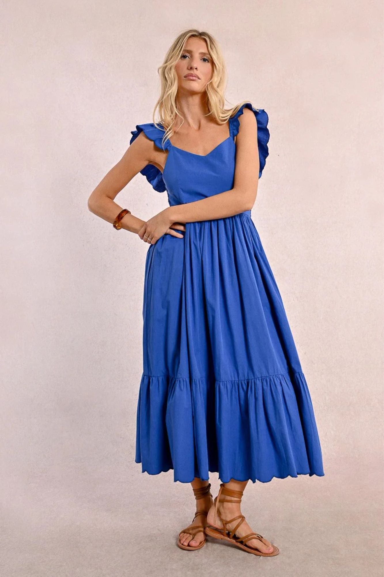Scallop Dress