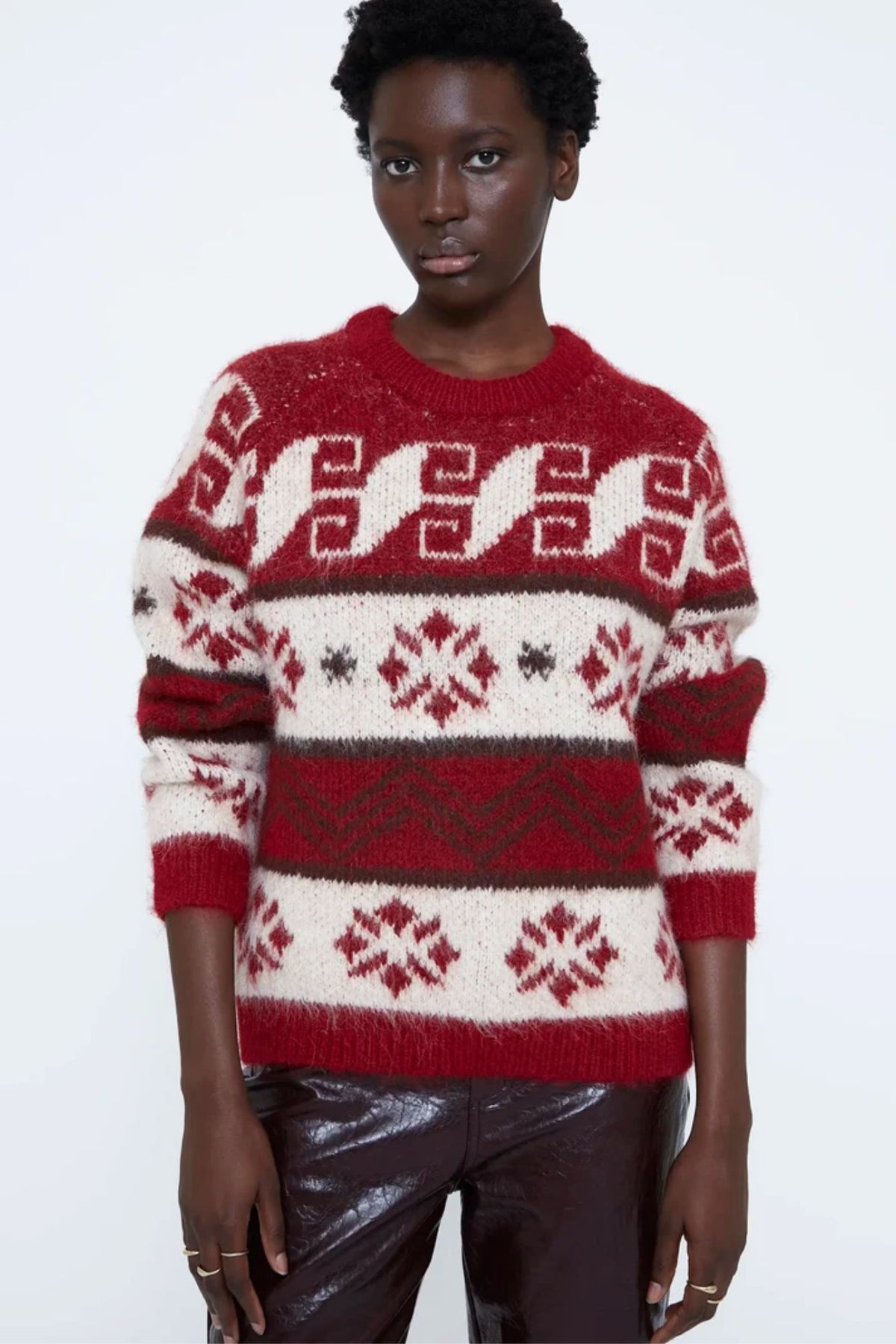 Fair Isle Knitted Sweater