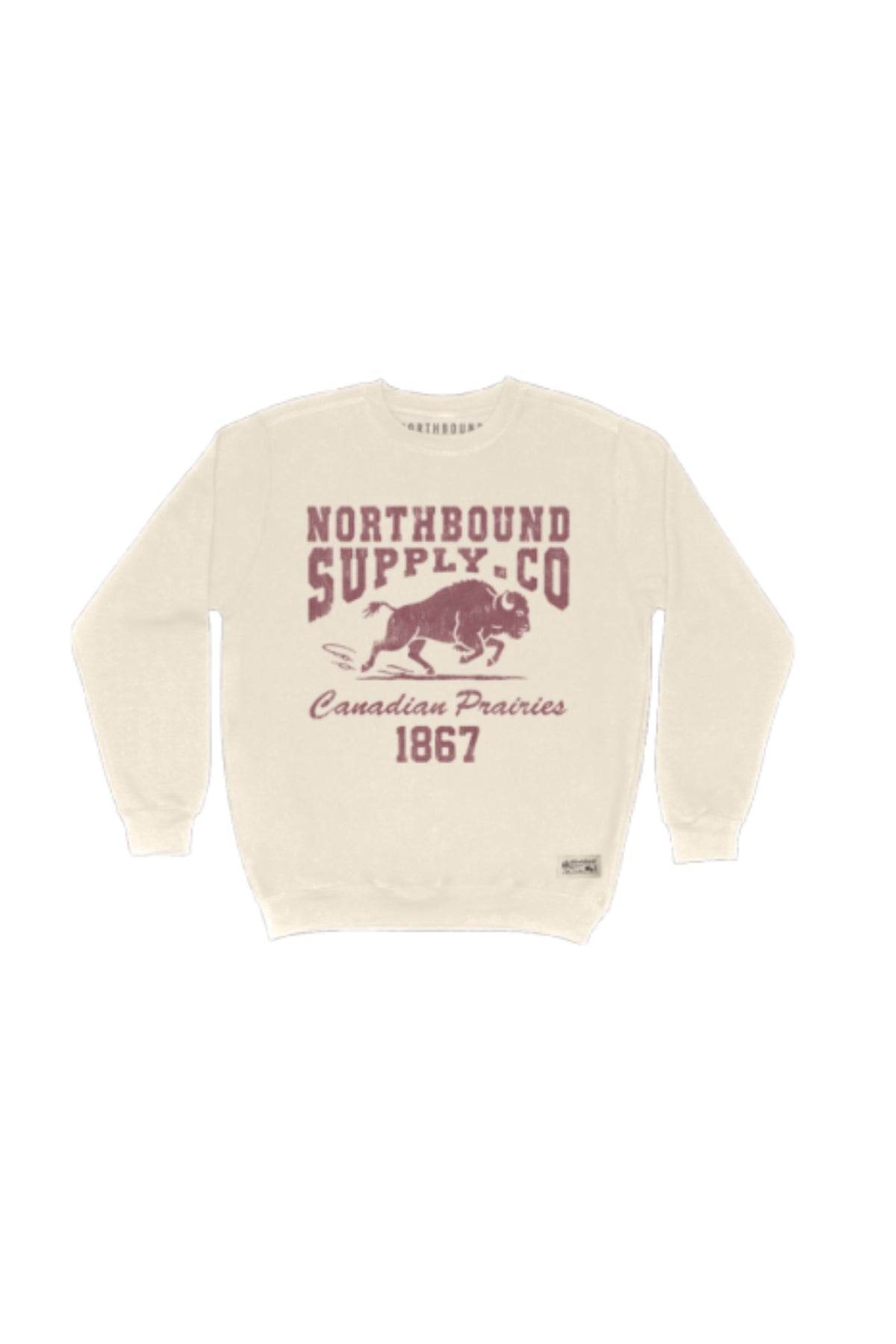 Prairie Bison Crewneck Fleece