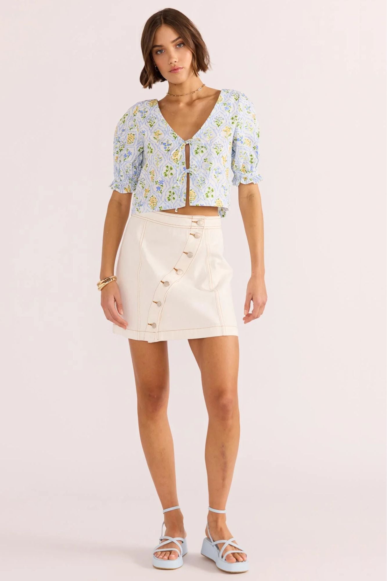 Meadow Tie Top
