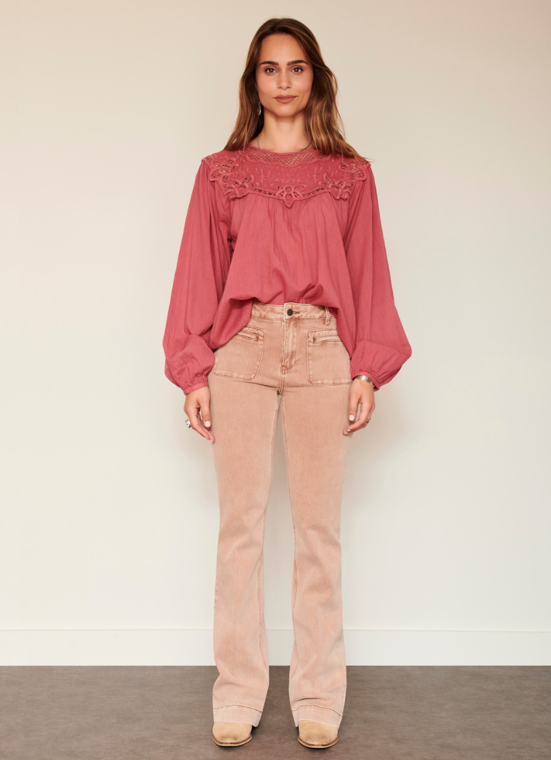 Le jean Diana Vintage en sergé