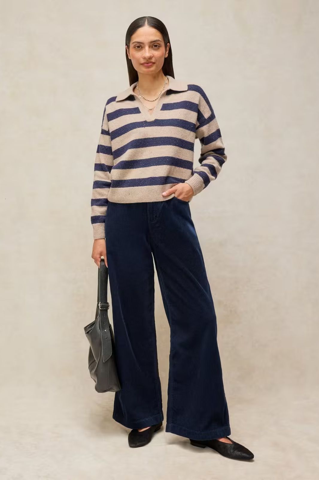 Ayla Cord Wide Leg Trouser