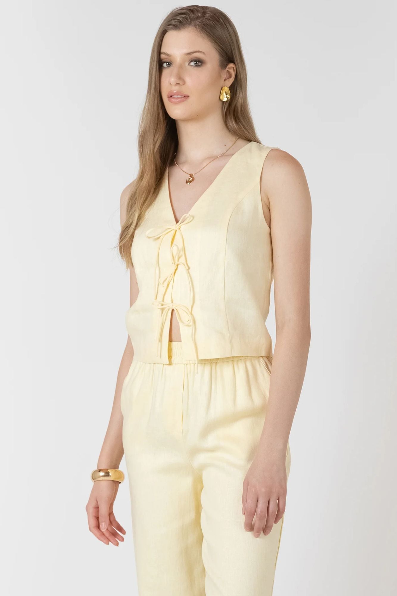 Tie Front Top