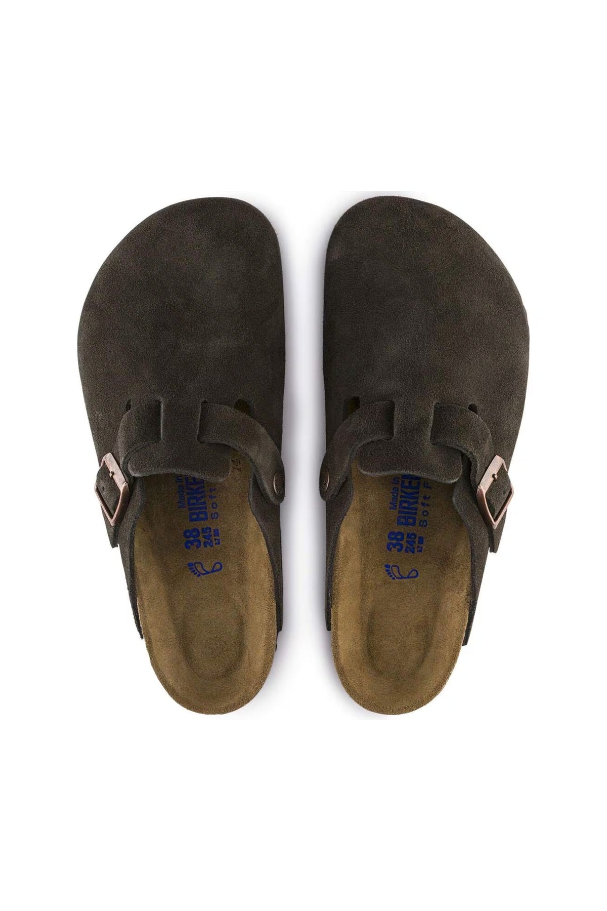Boston Suede Soft Footbed - Regular
