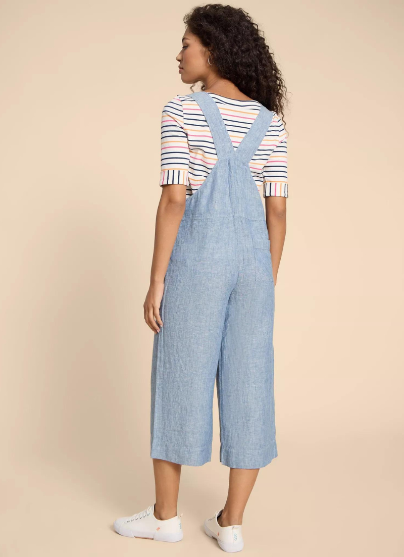 Viola Linen Dungaree