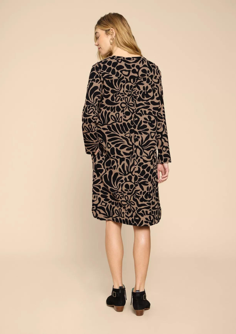 Robe droite en jersey June