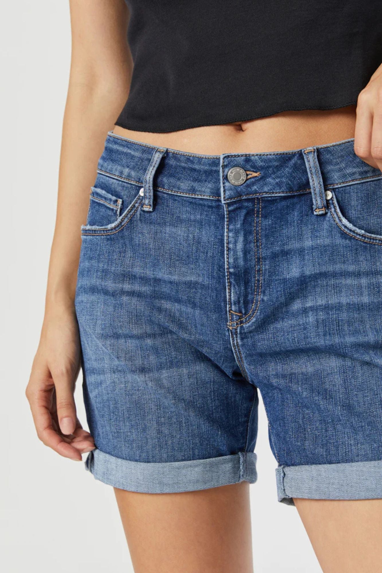 Pixie Denim Boyfriend Shorts