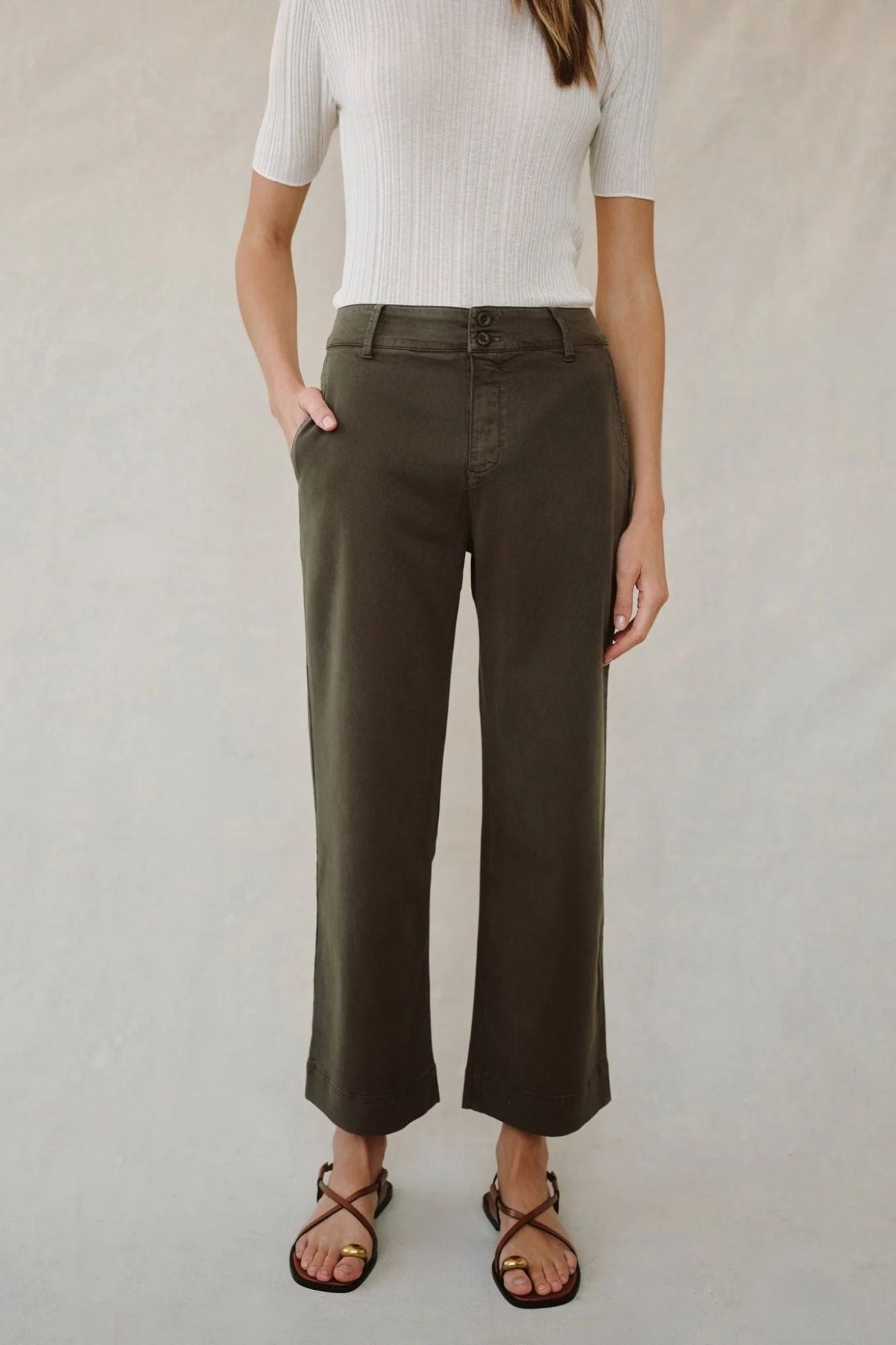 Saige Wide Leg Crop