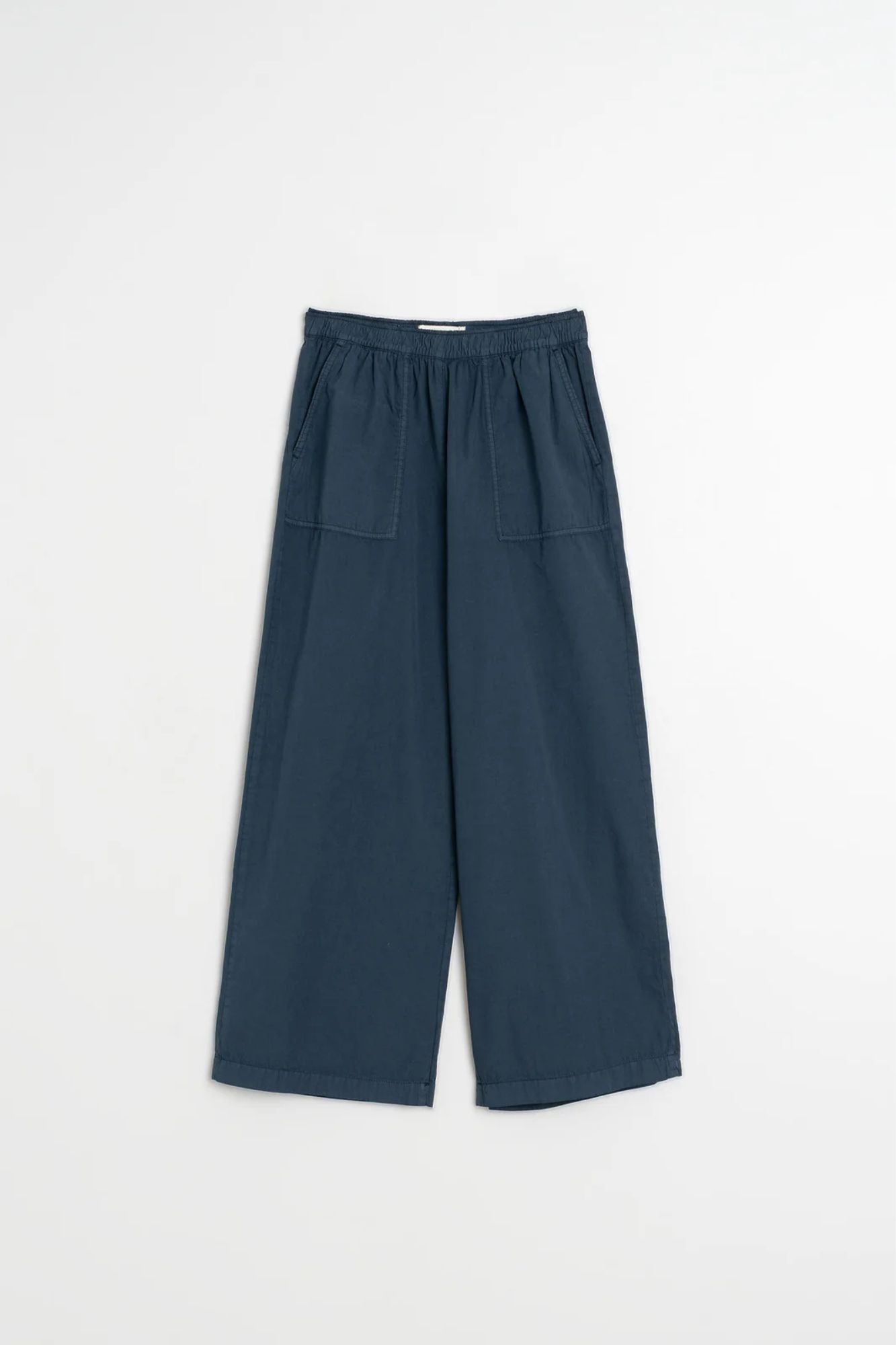 Straight Poplin Pant