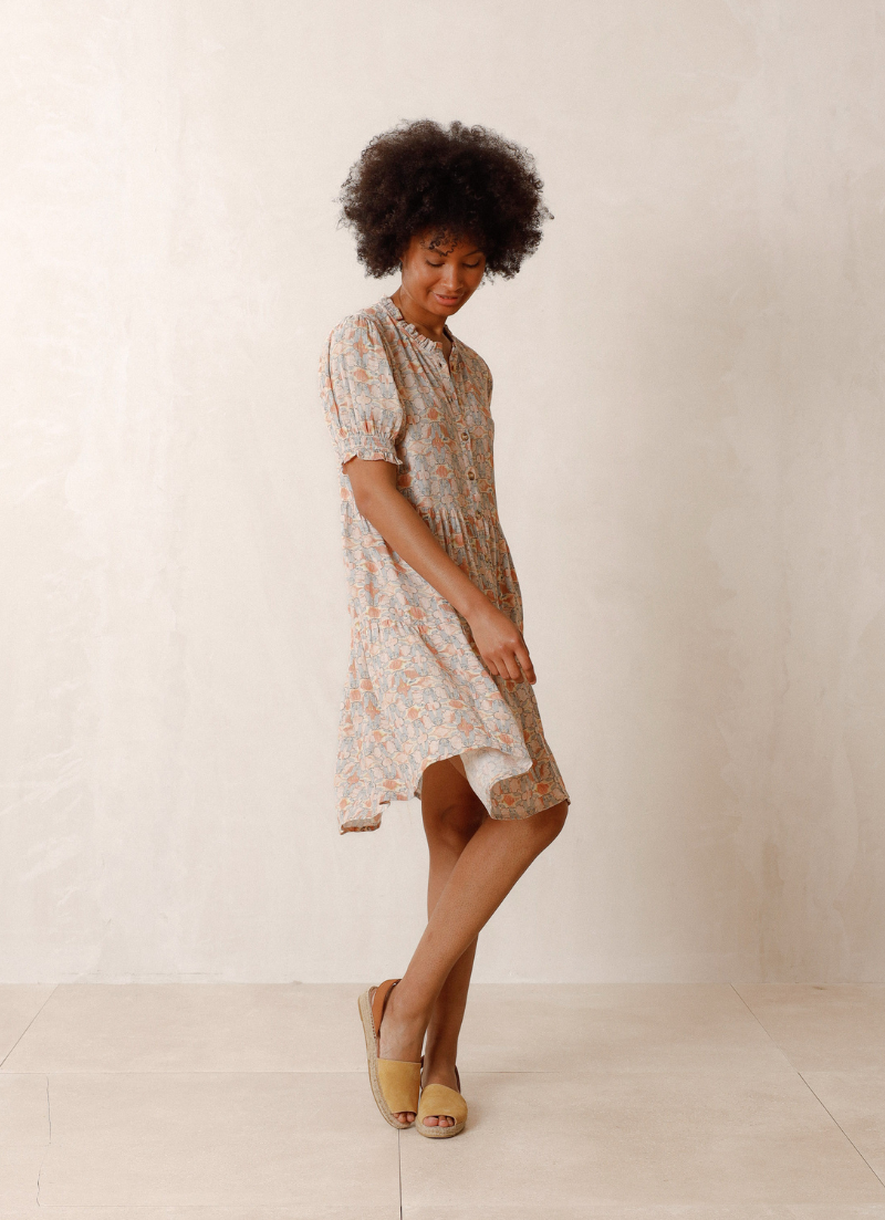 Djerba Gathered-Waist Dress