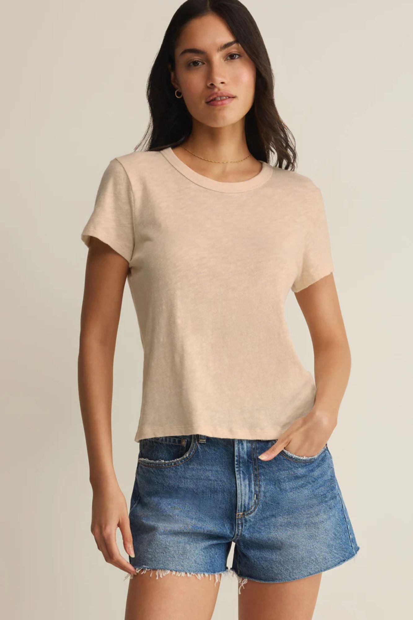 Junie Slub Tee Shirt