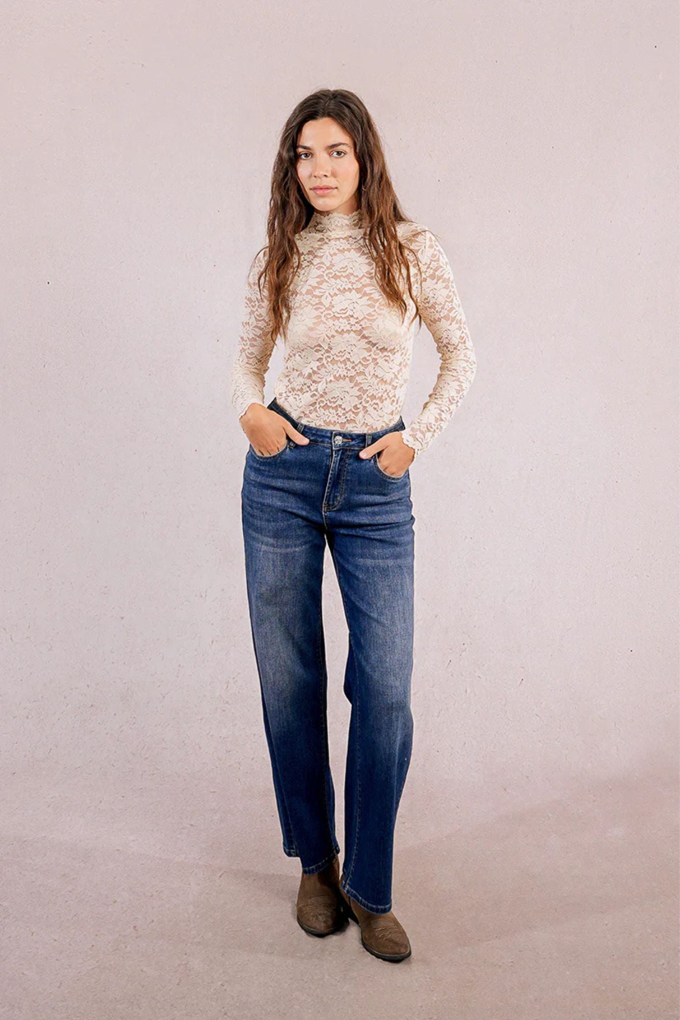 Flora Sheer Top