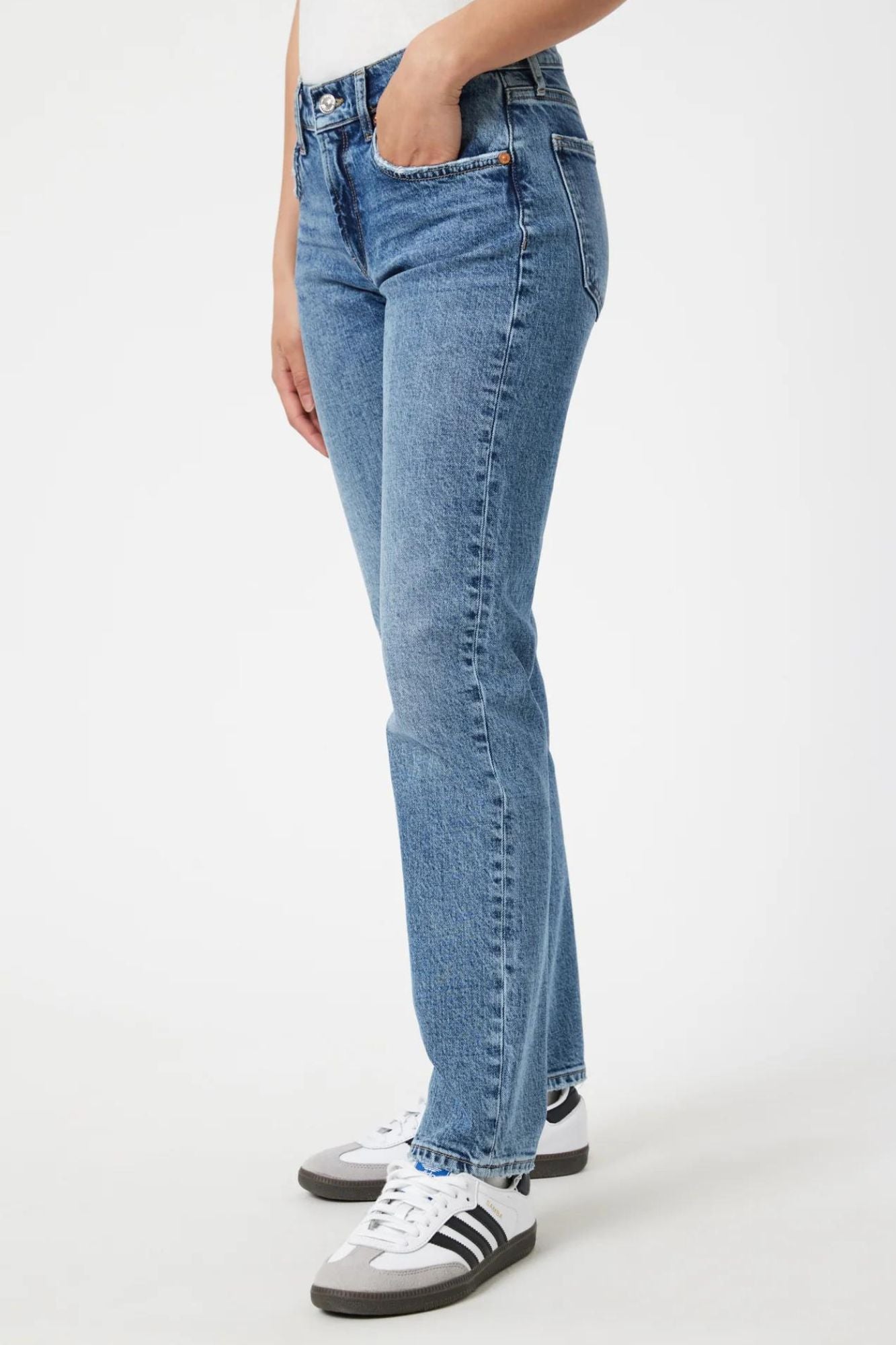 Mirella Slim Straight Leg Jeans