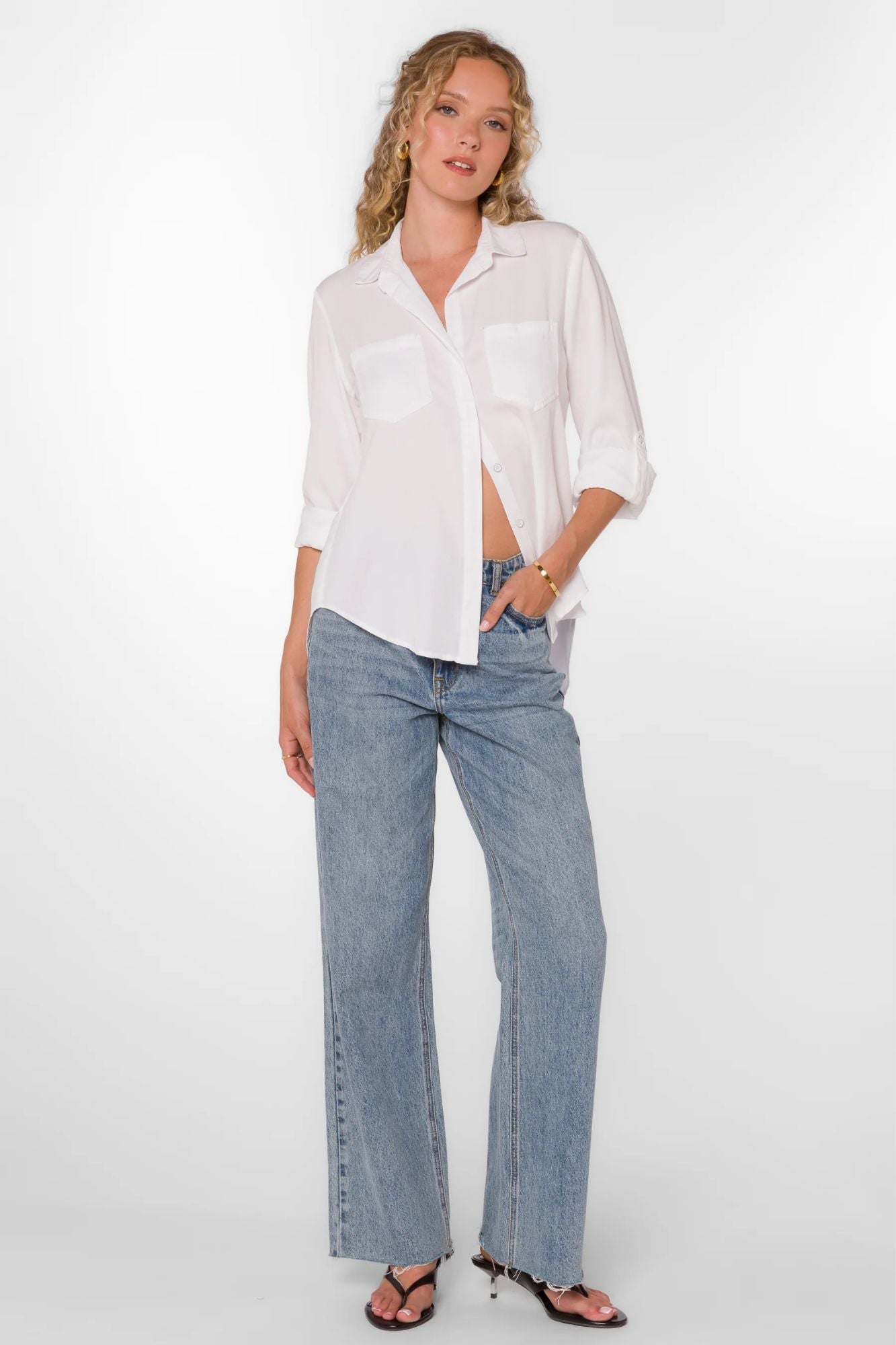Riley Optic White Shirt