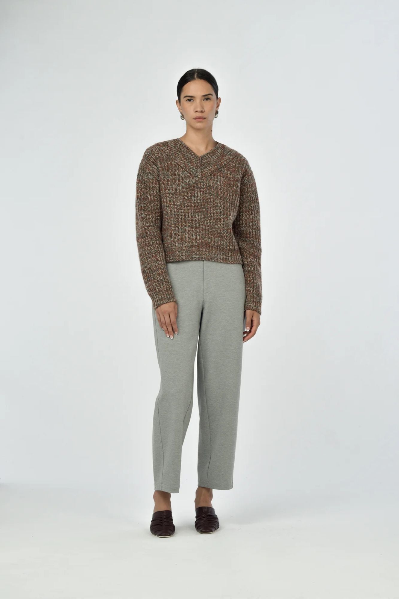 Lena V Neck Sweater