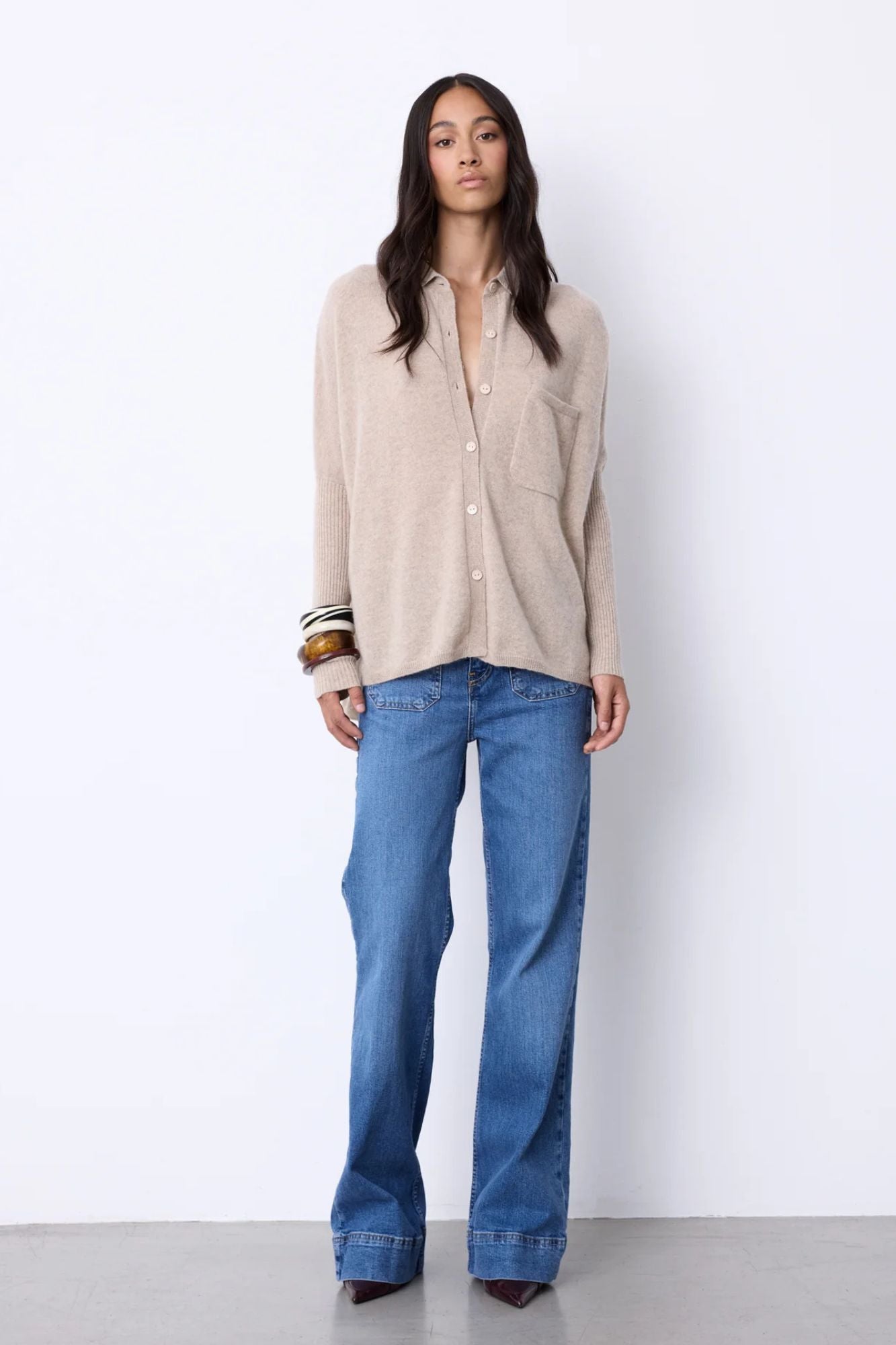 Andrea Cashmere Poncho