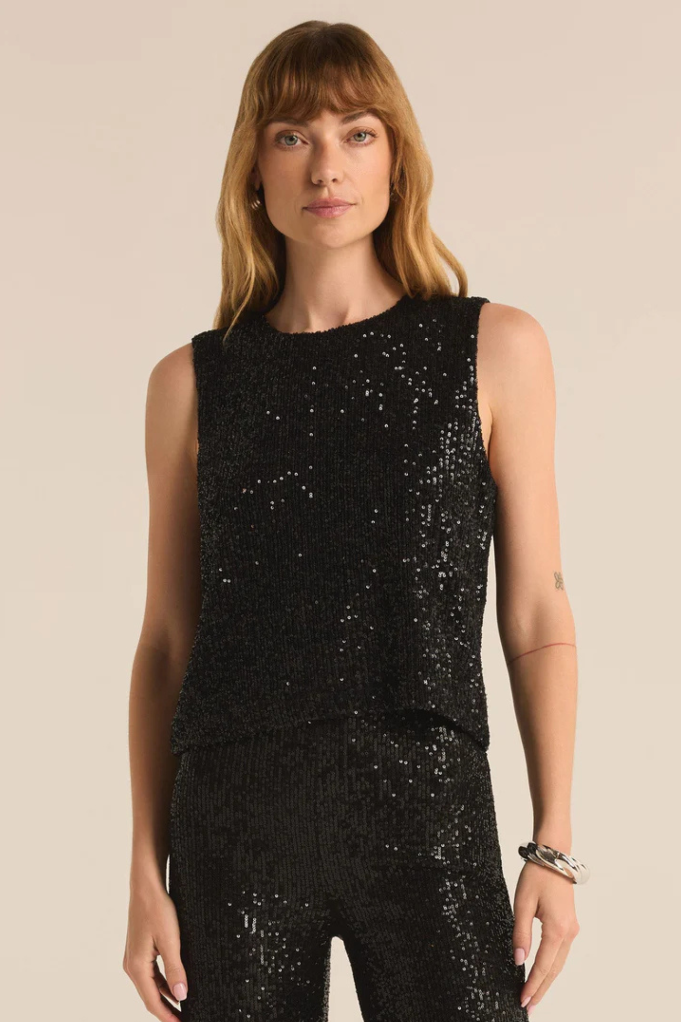 Sloane Sequin Tank