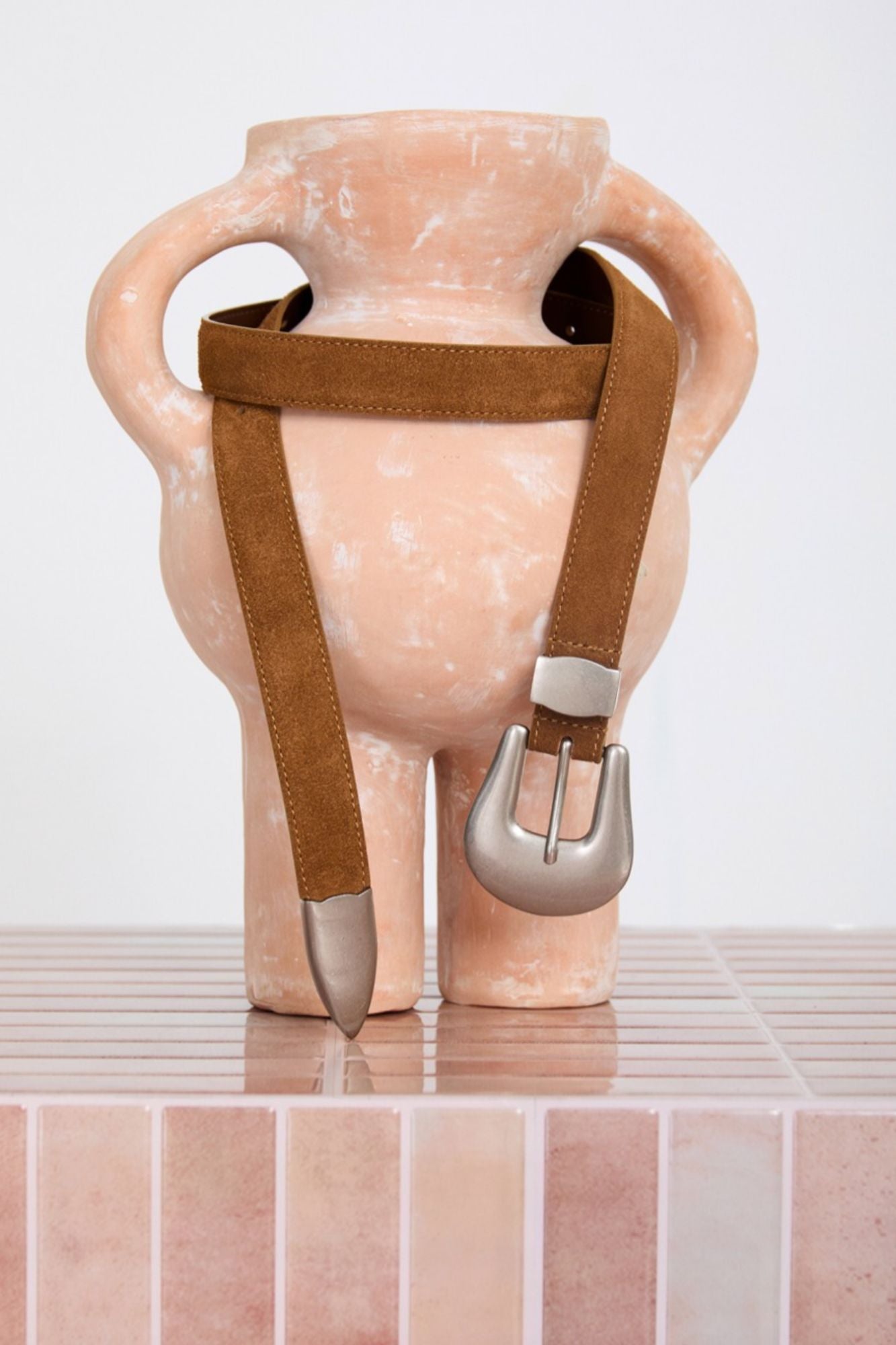 Suede Leather Belt