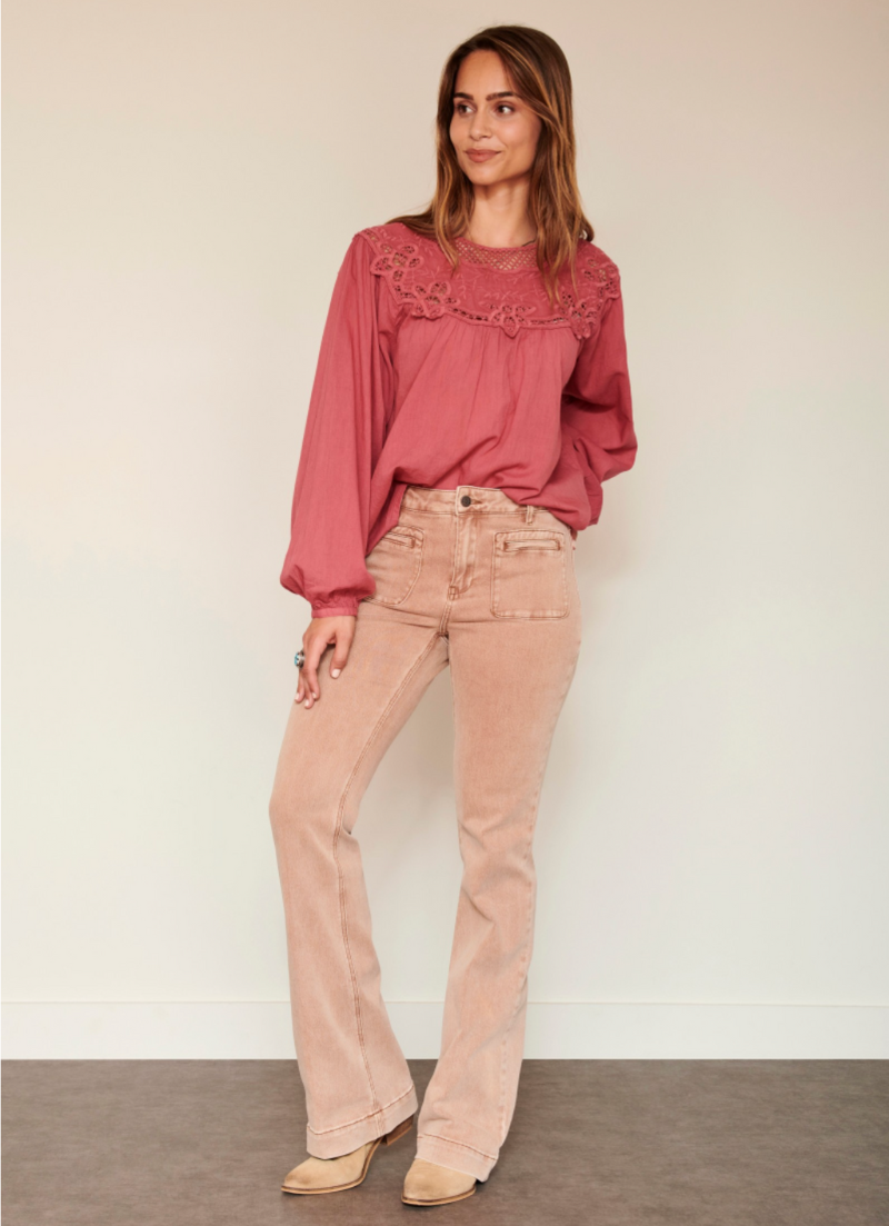 Le jean Diana Vintage en sergé