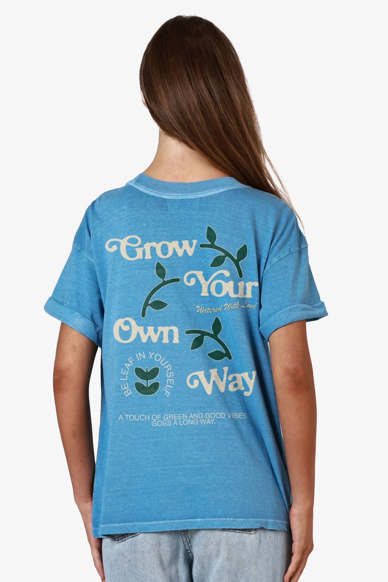 Grow Your Own Way Boyfriend Tee