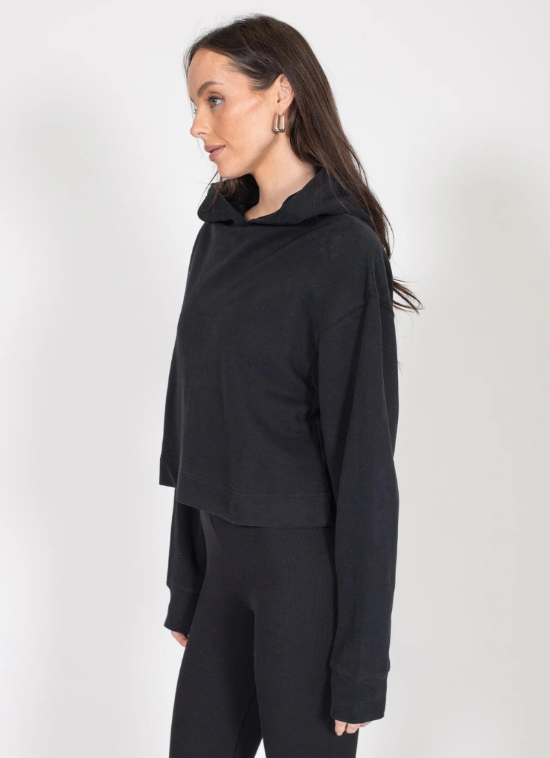 Alex Cropped Core Hoodie