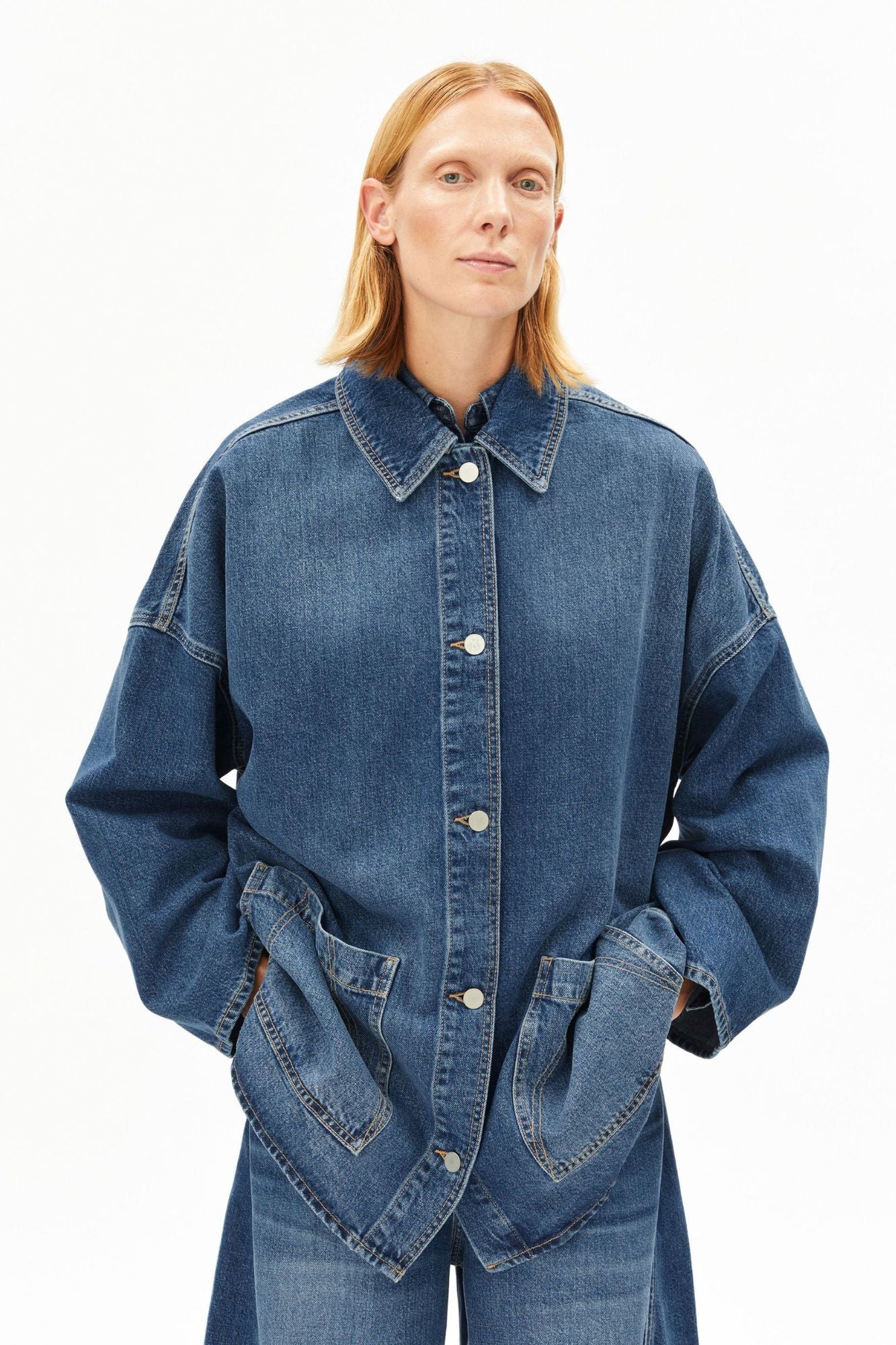 Draapy Denim Shirt