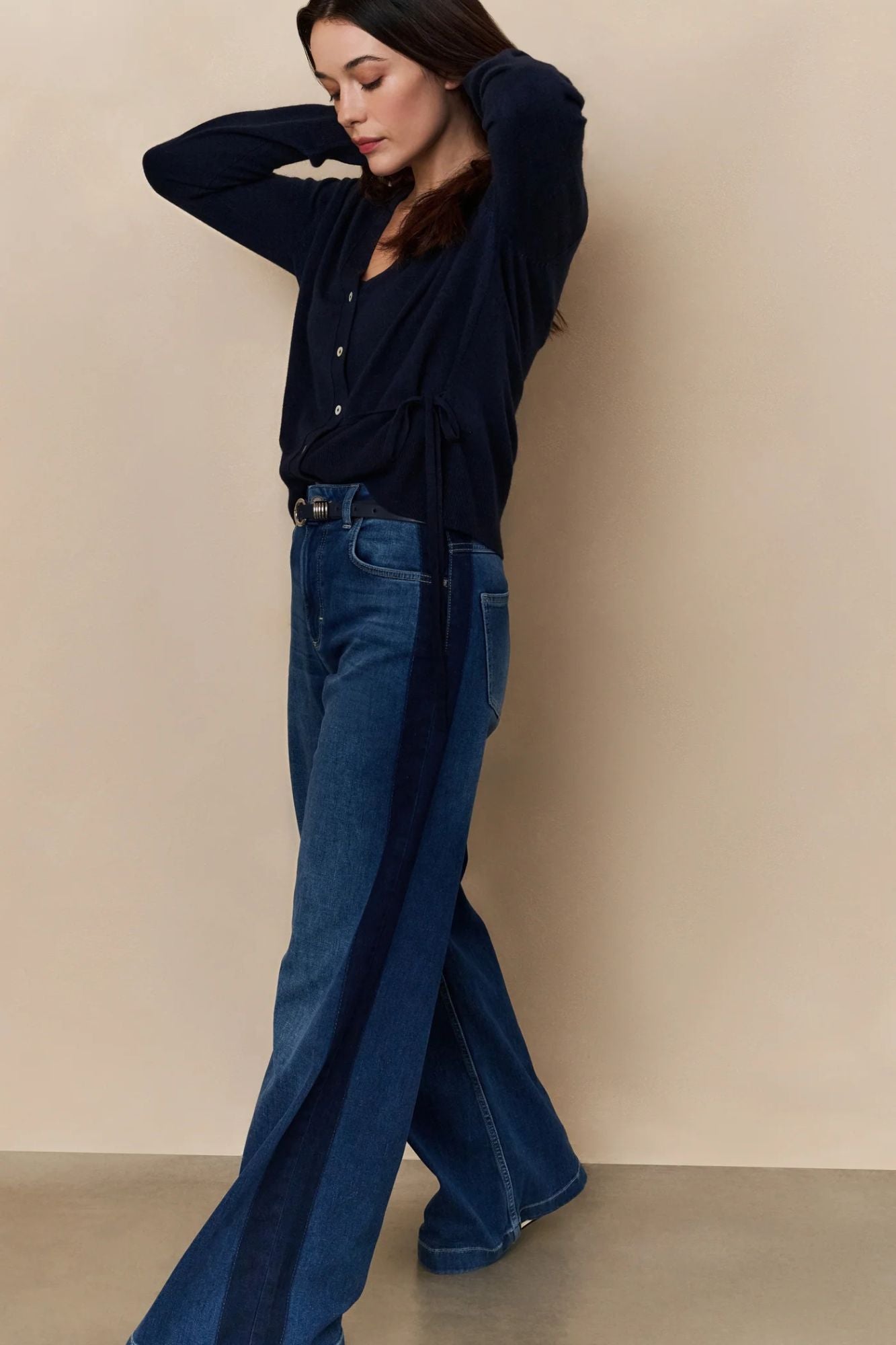 High Waisted Denim With Tape