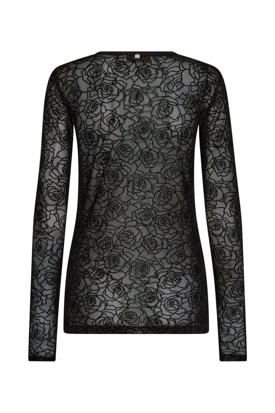 Rose Mesh Blouse