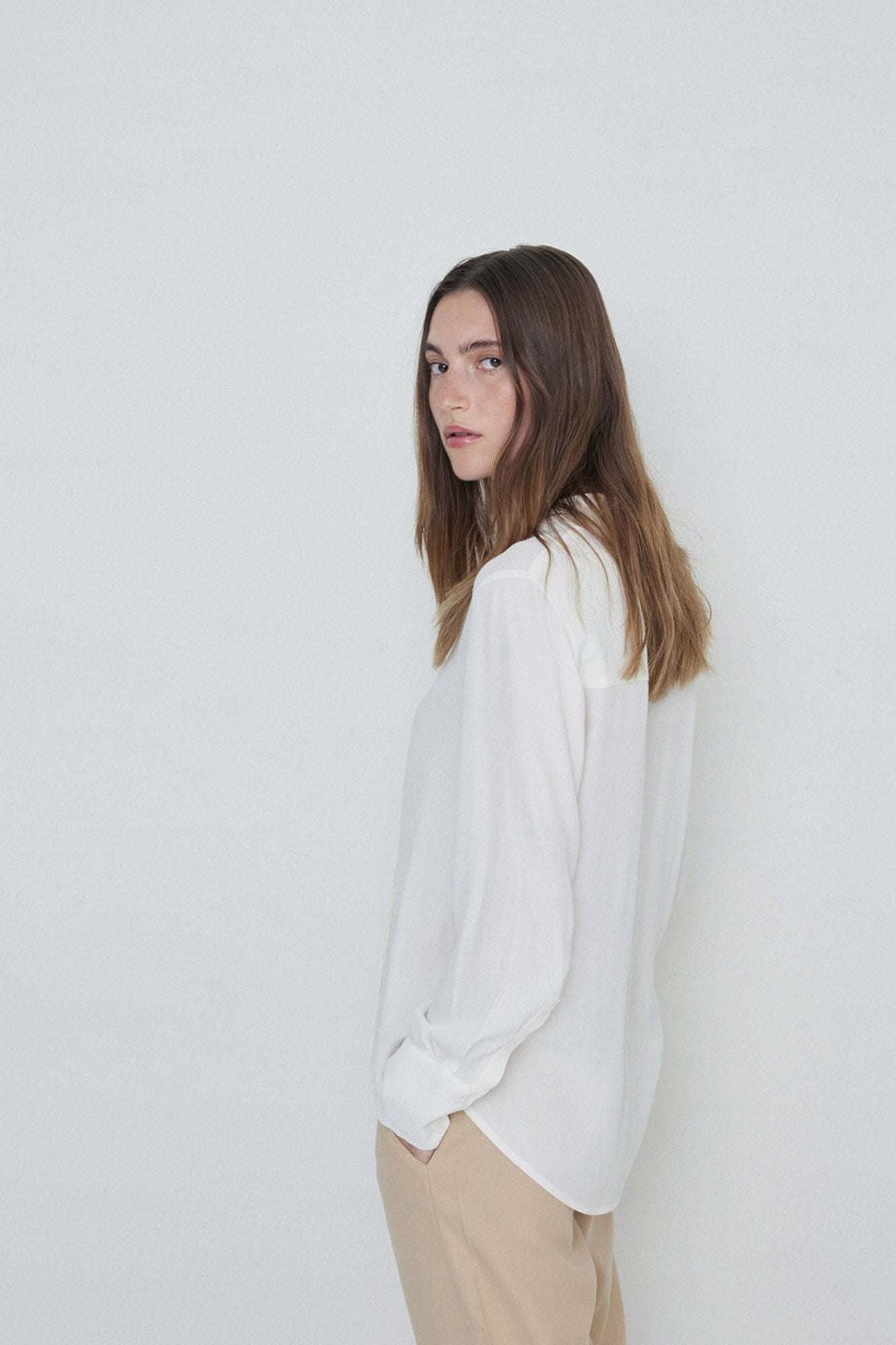 Keyla Creppe Shirt