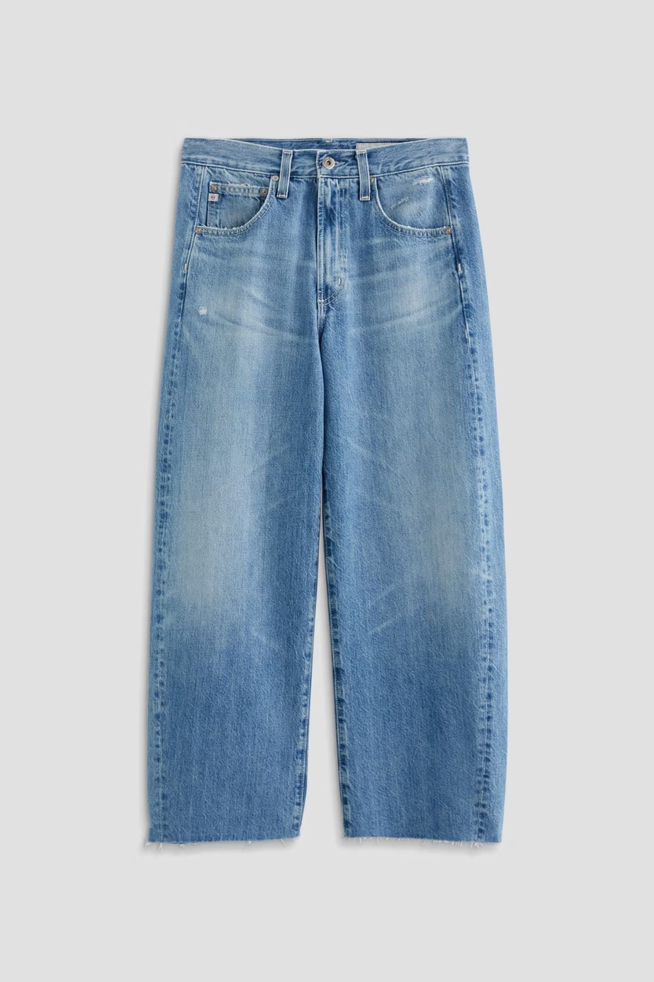 Hattie Crop High-Rise Barrel