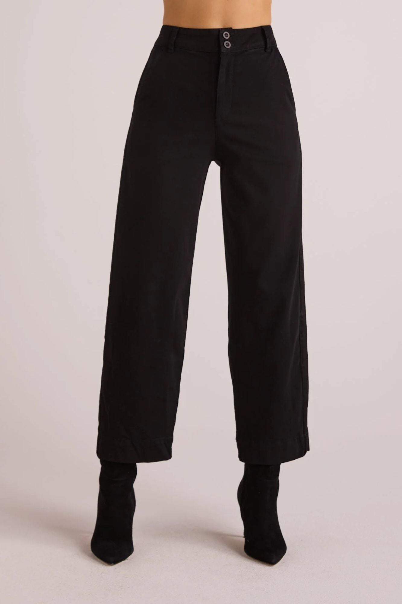 Saige Tux Stripe Crop Pant