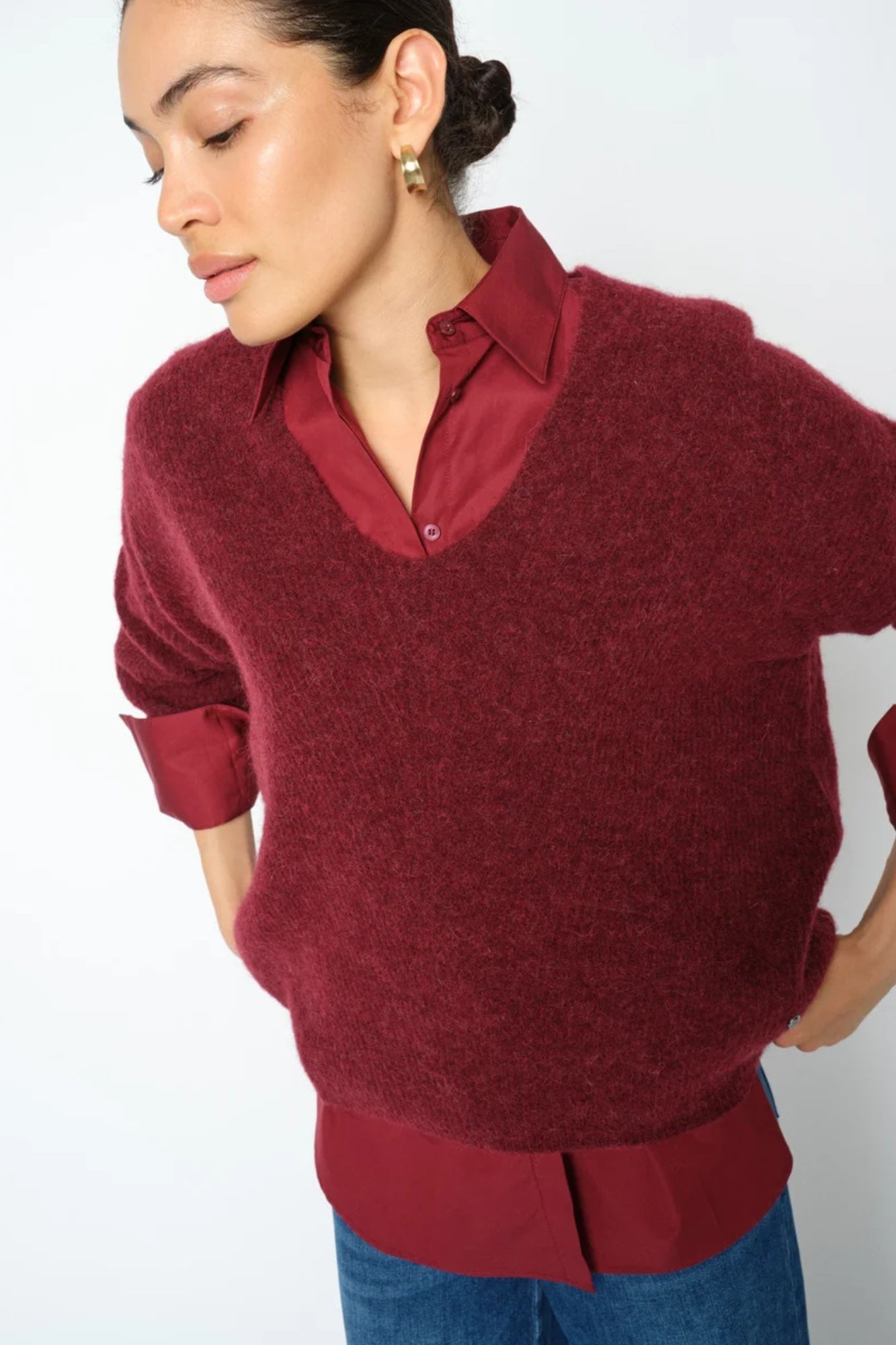 Thora V-Neck Knit