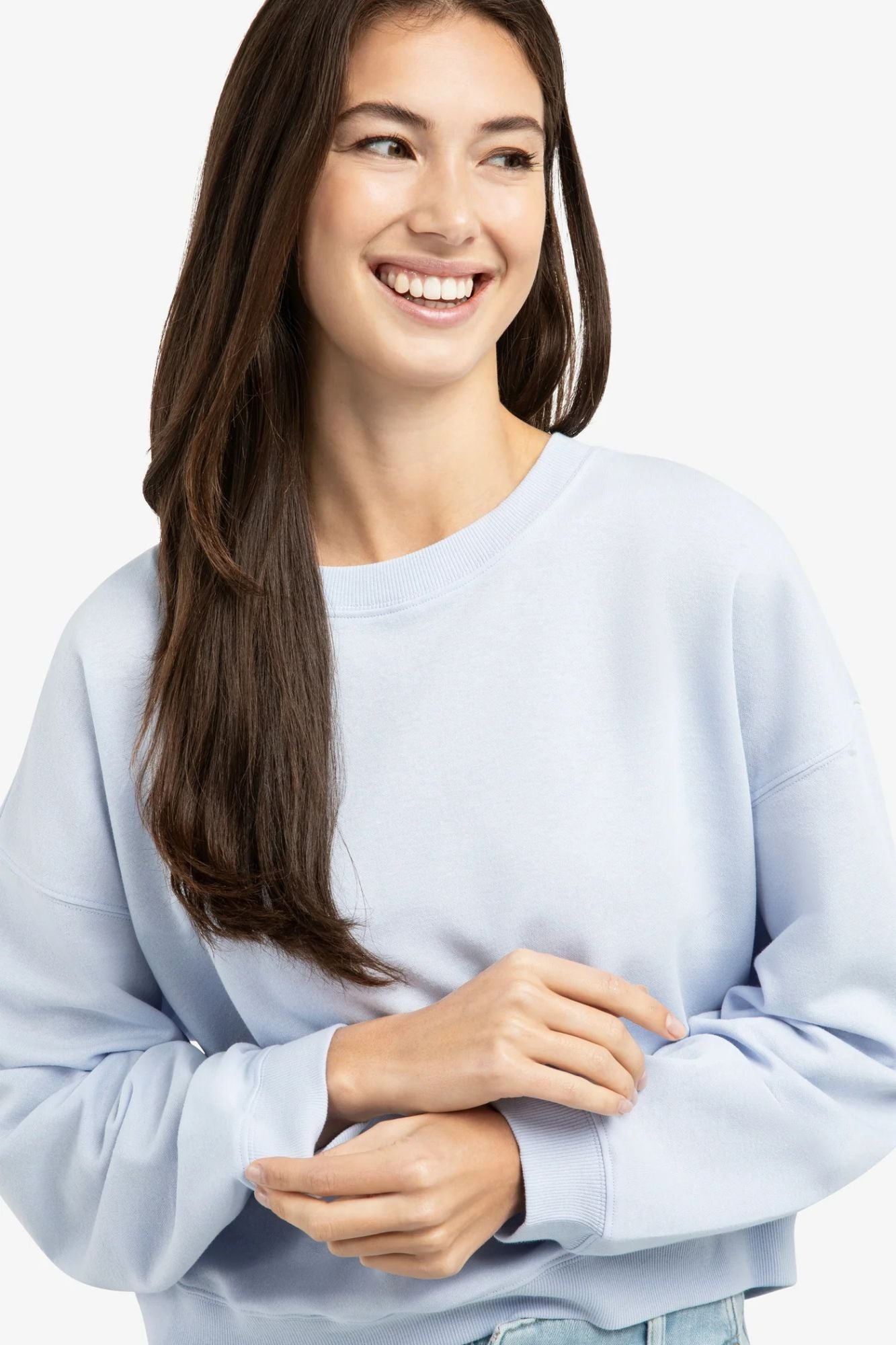 Lightweight Sweater with Crew Neck