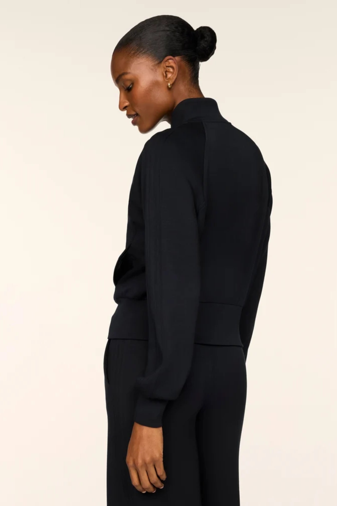 Pintuck Track Jacket