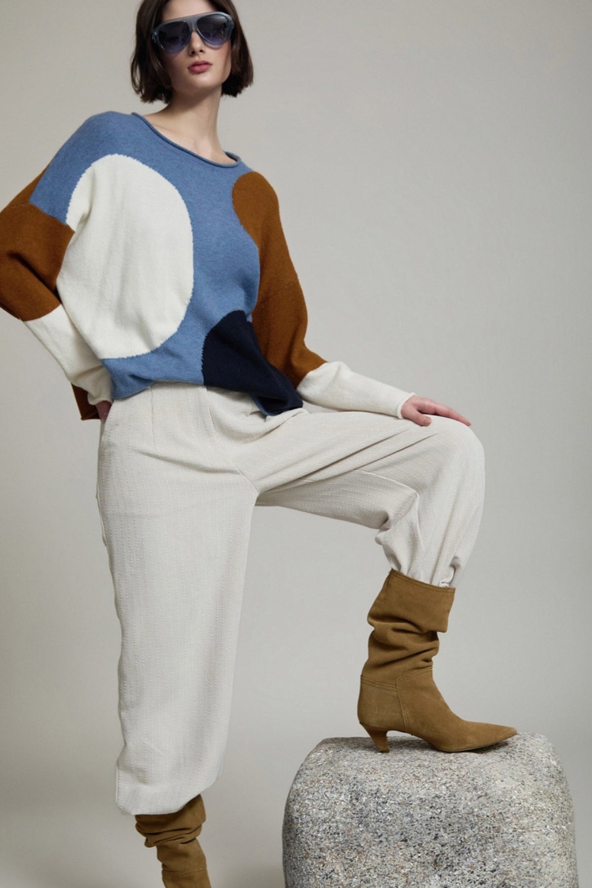 Semi circle Sweater