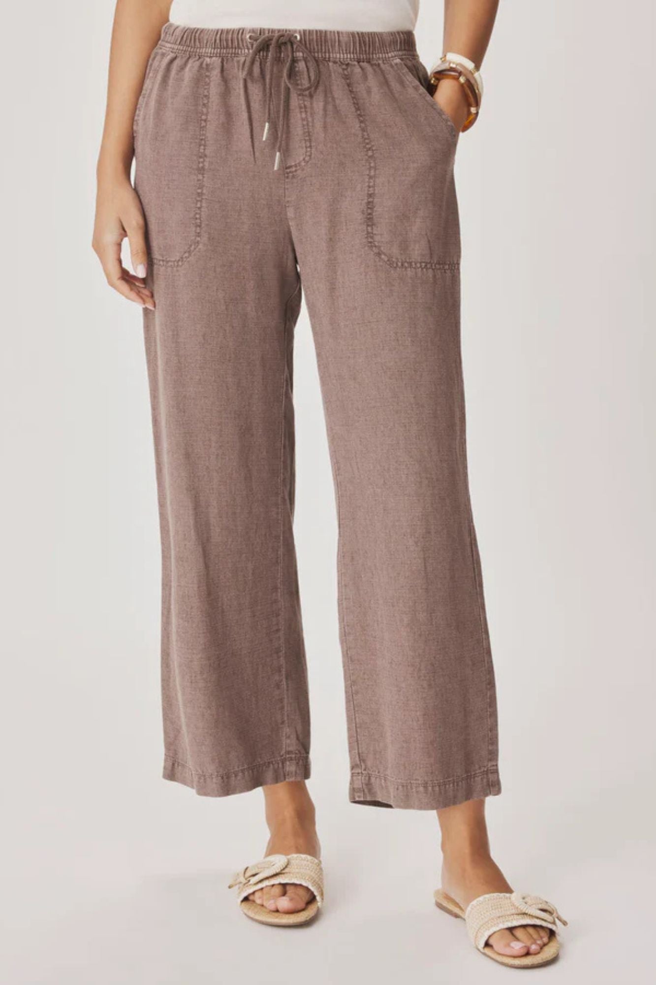 Angie Crop Wide Leg