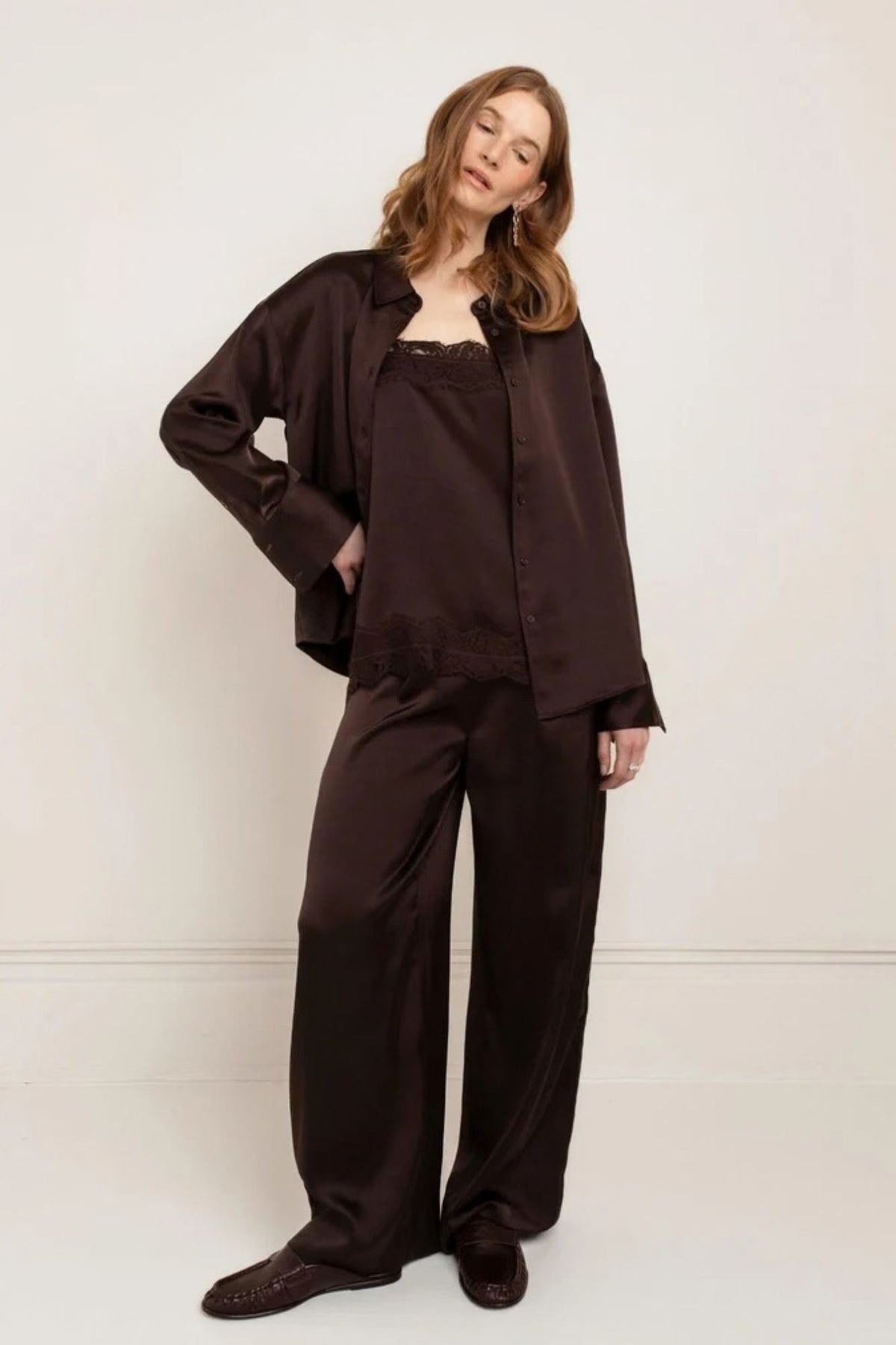 Simone Button Up