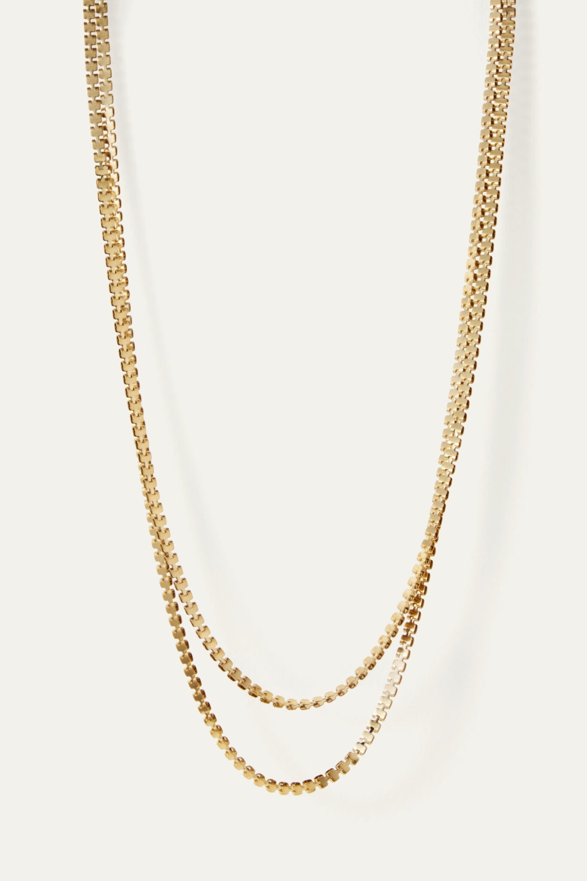 Double Amalfi Chain Necklace