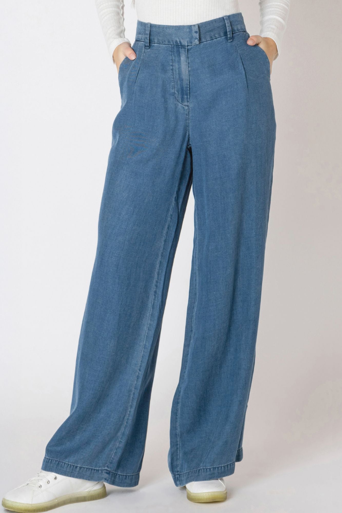 Drapey Denim - Like Trouser