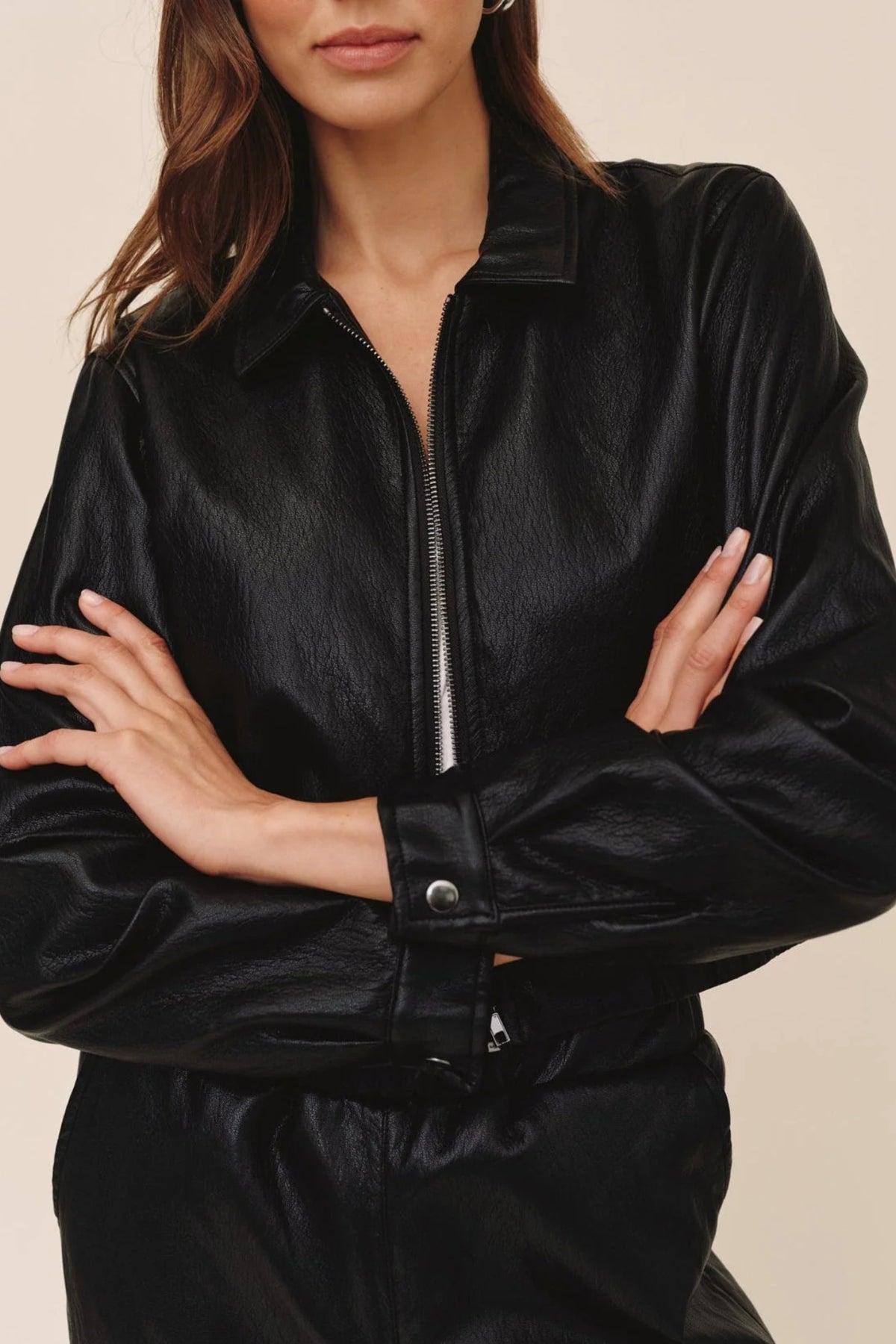 Crop Bomber Jacket