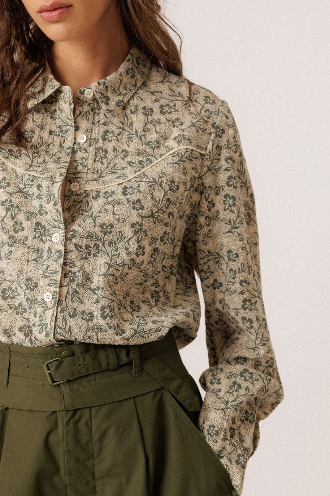 Western Flower Shirt