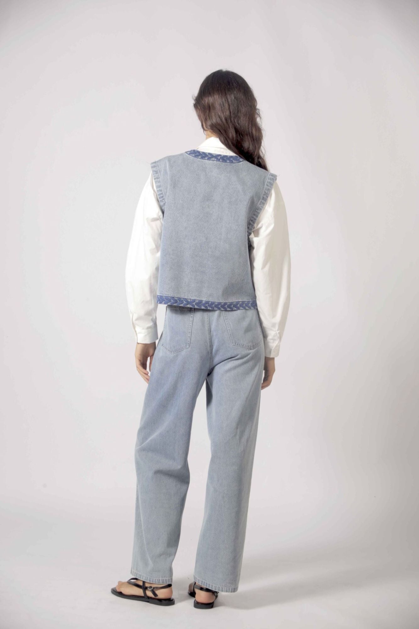 Jill Embroidered Vest
