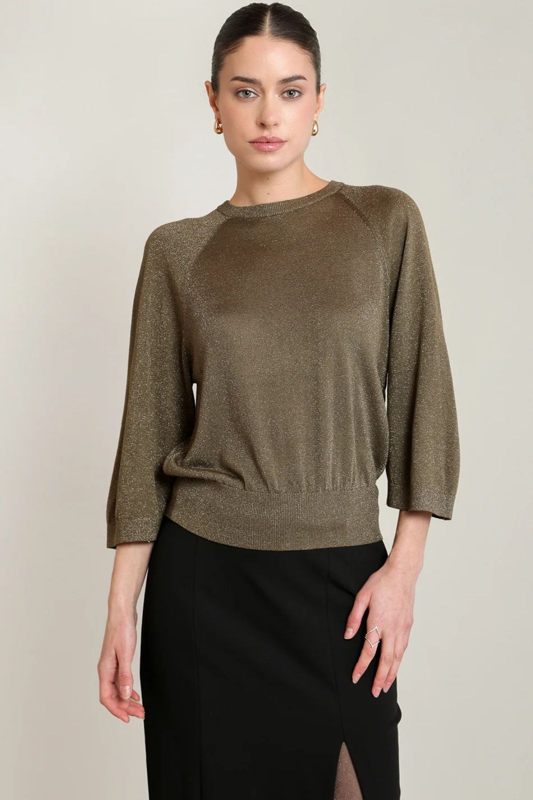 Glitter Knit Top