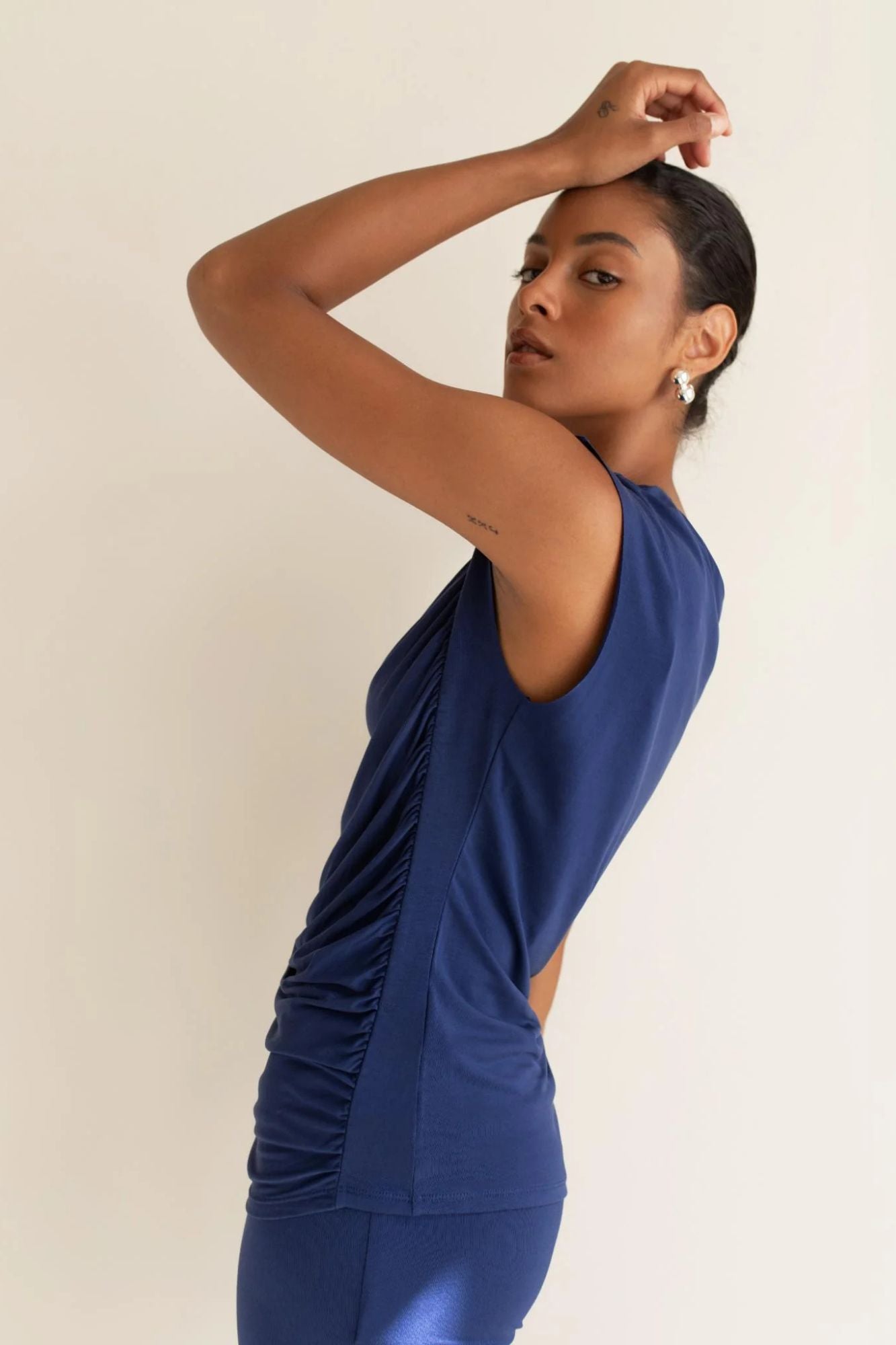 Greta Rouched Tee