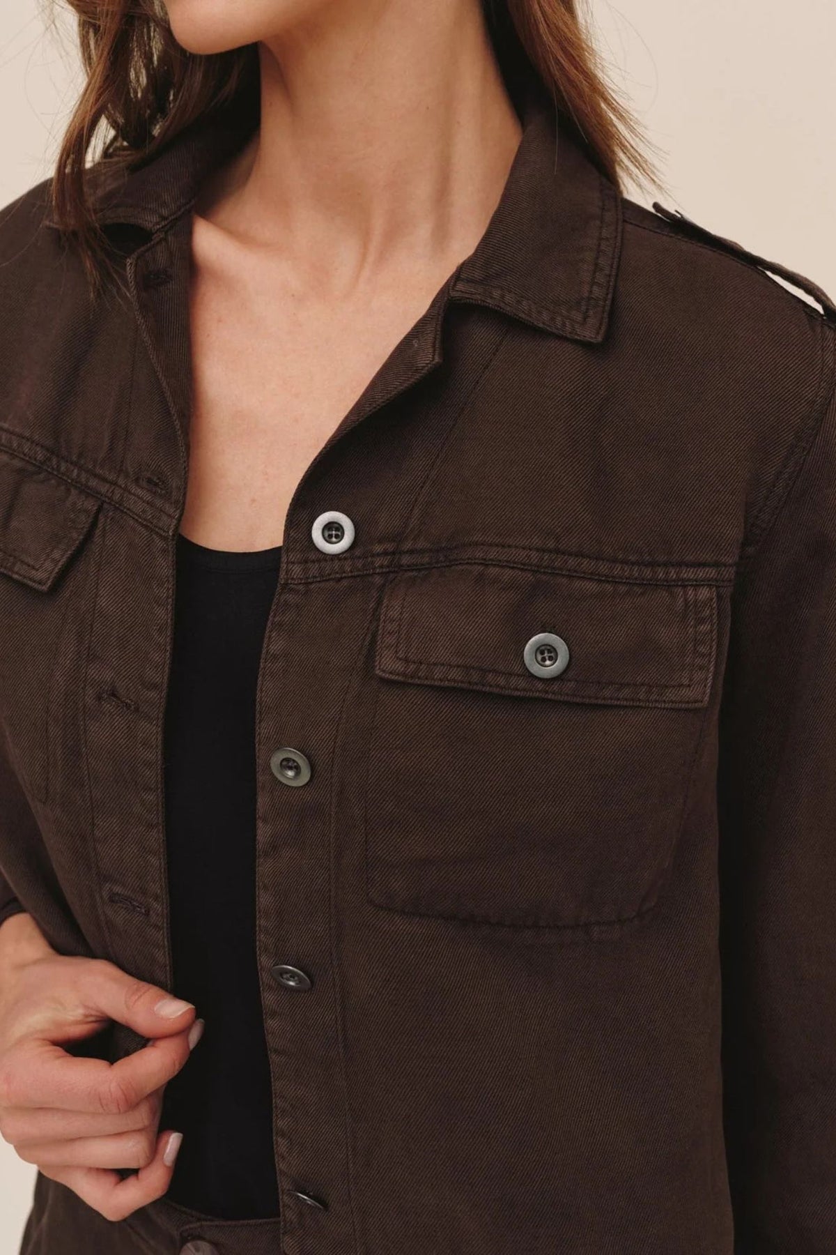 Cropped Ultility Jacket