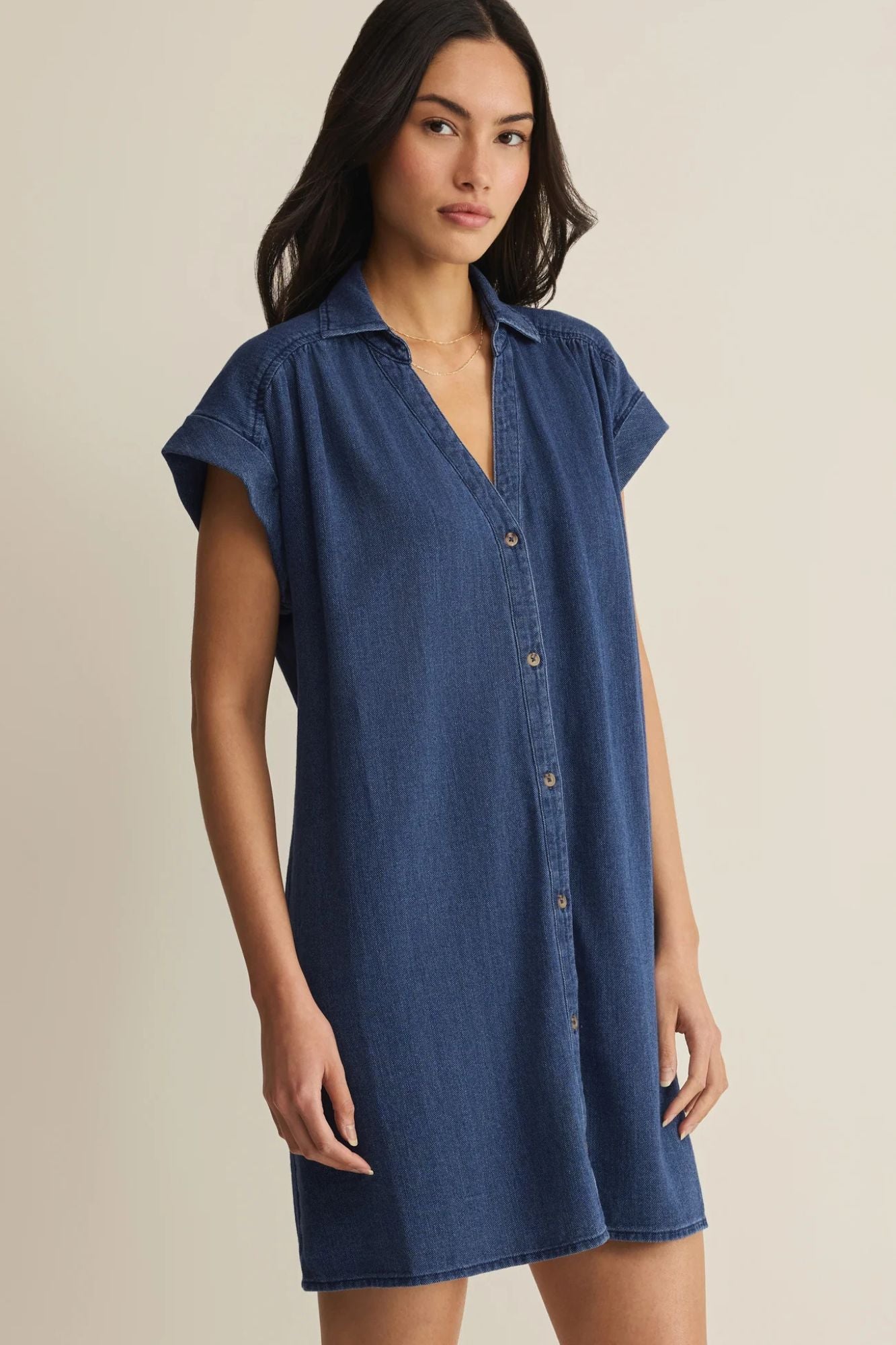 Shellbound Twill Dress