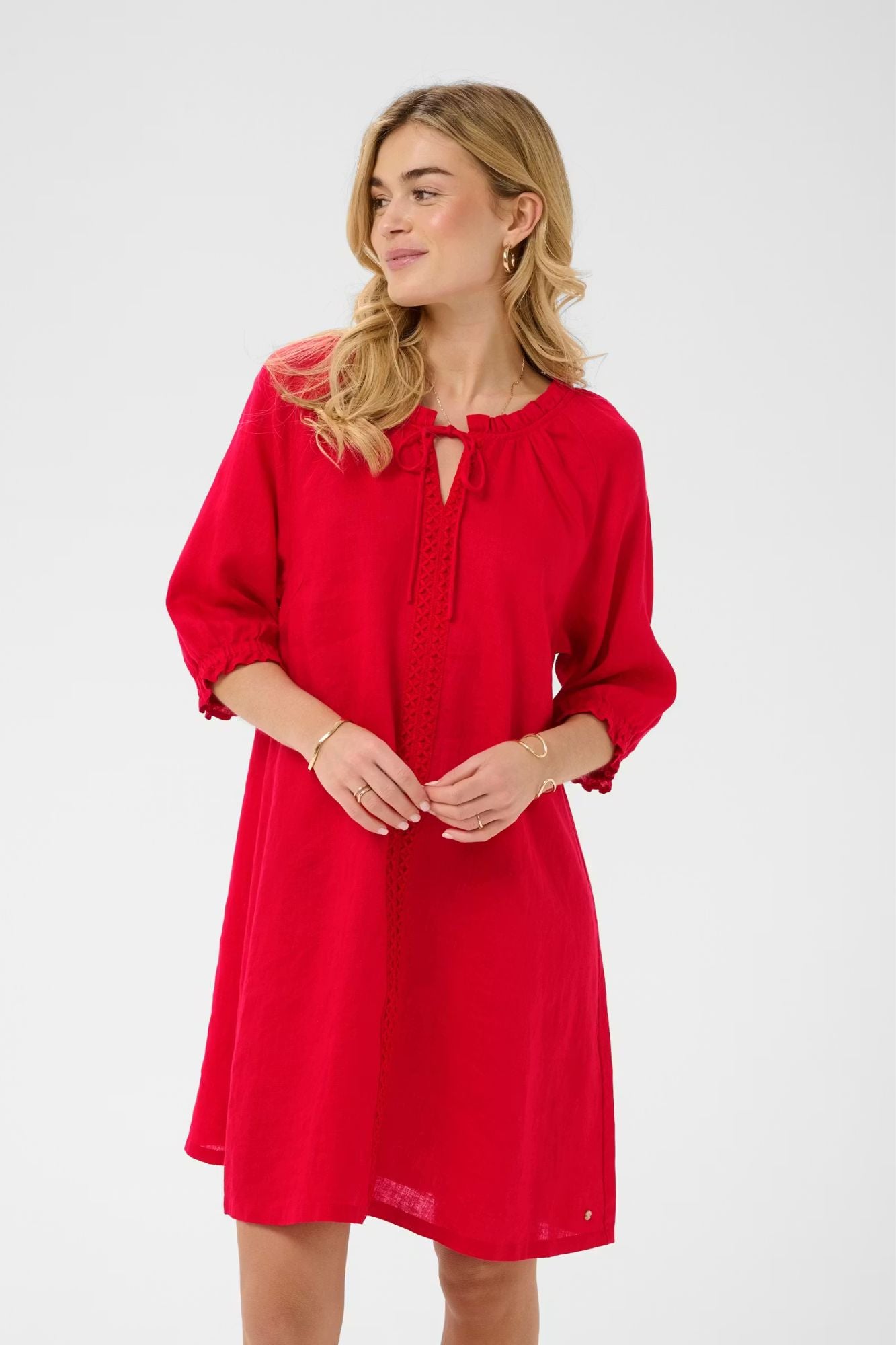 Bellis Lace Dress Short