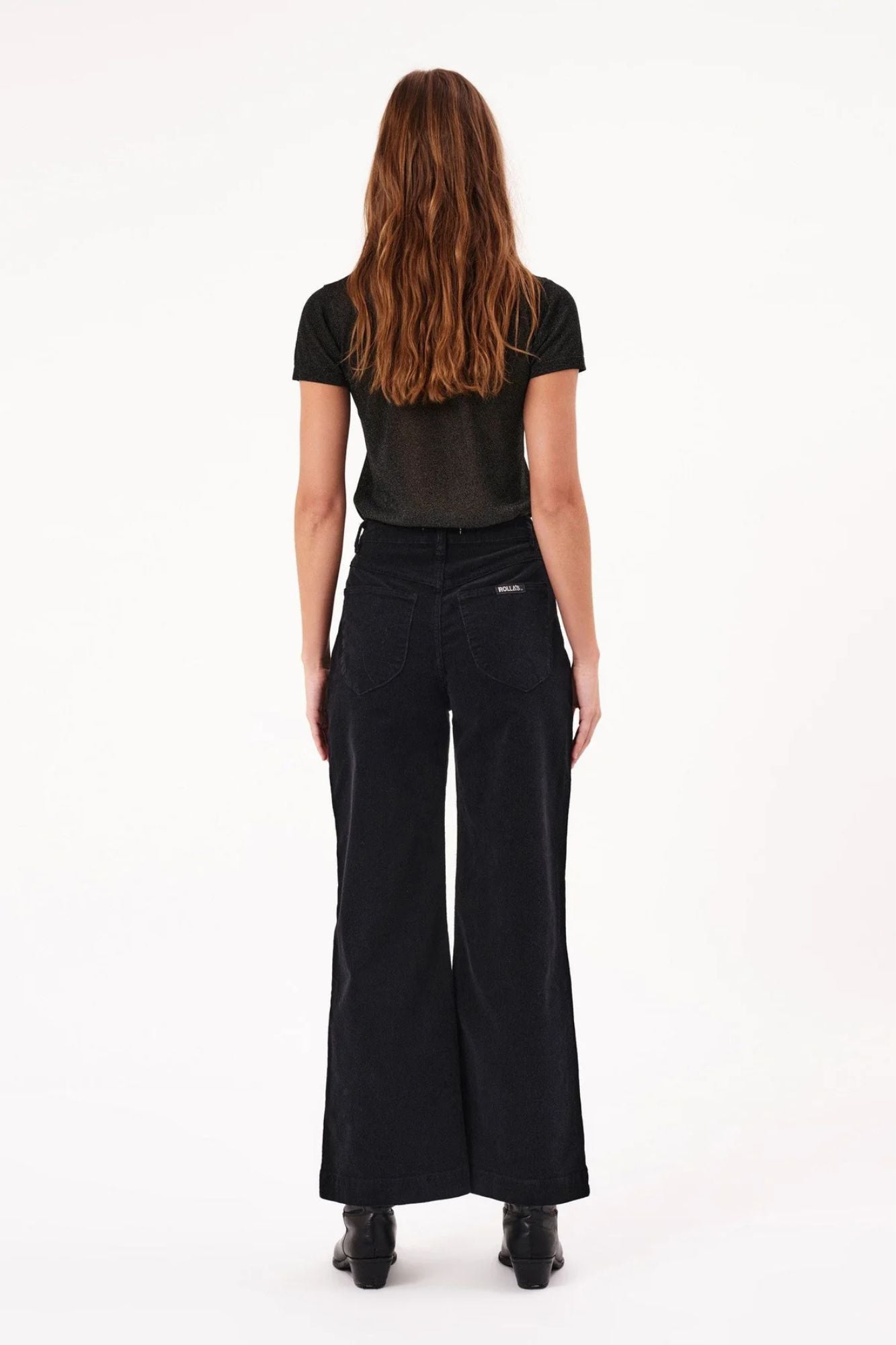 Sailor Cord High Rise Wide Leg